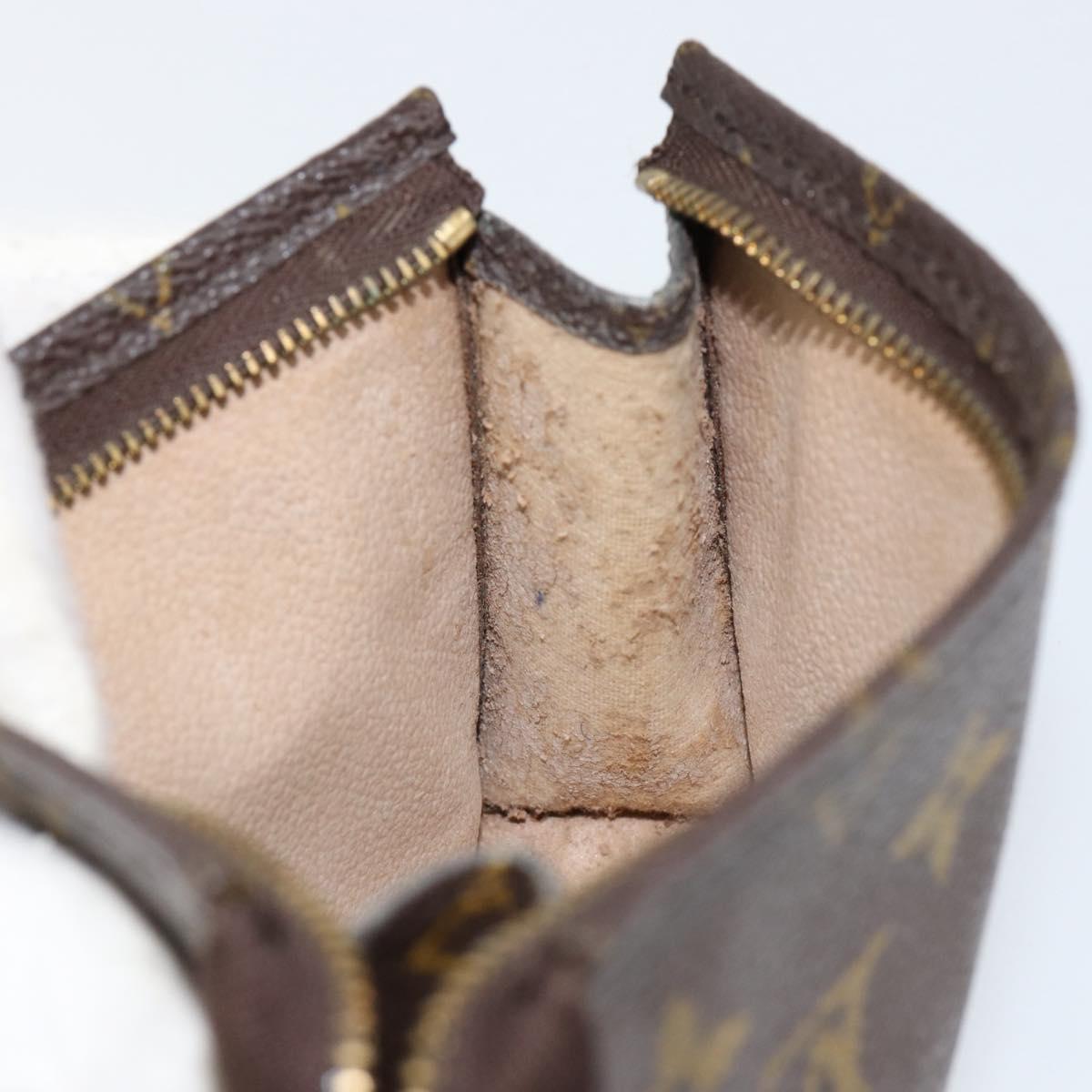 LOUIS VUITTON Monogram Poche Toilette 15 Pouch M47546 LV Auth th6509