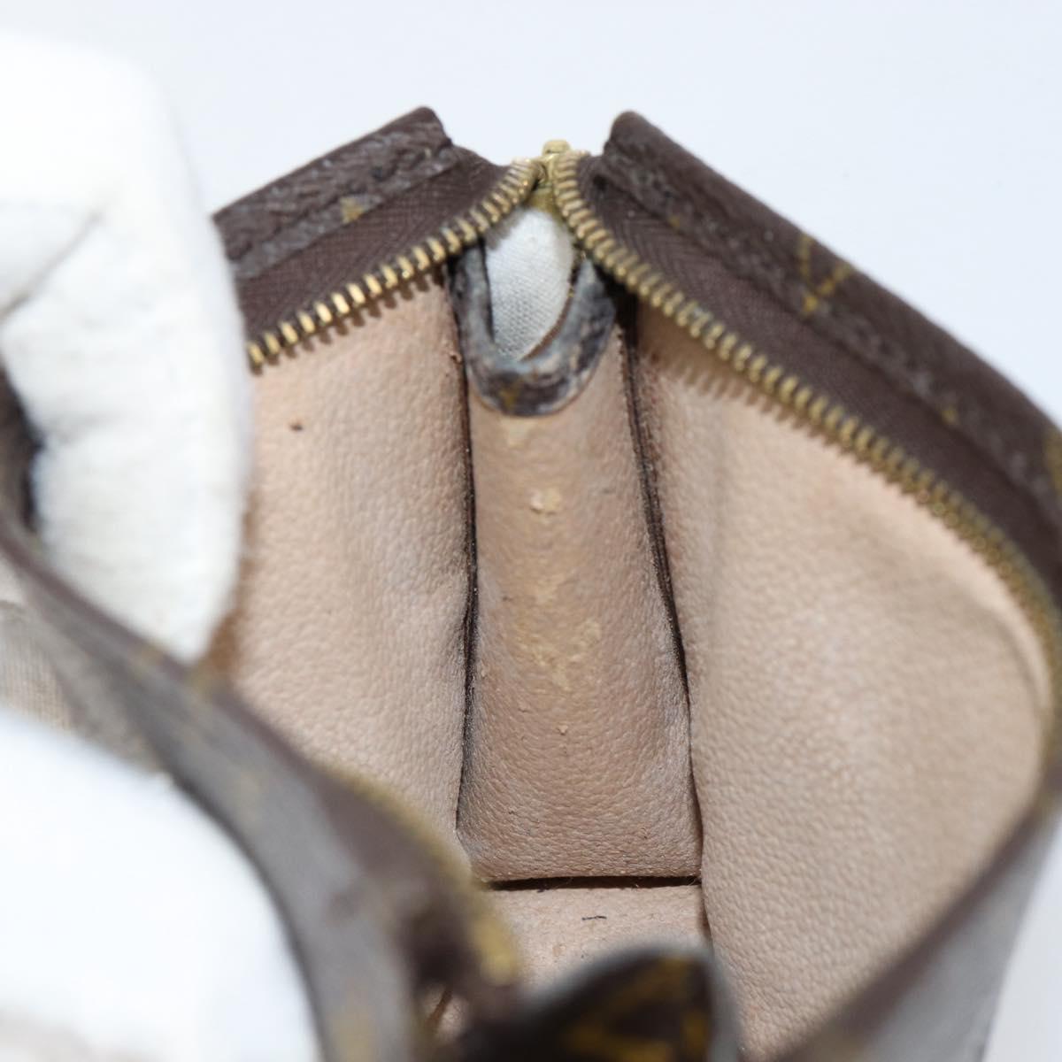 LOUIS VUITTON Monogram Poche Toilette 15 Pouch M47546 LV Auth th6509