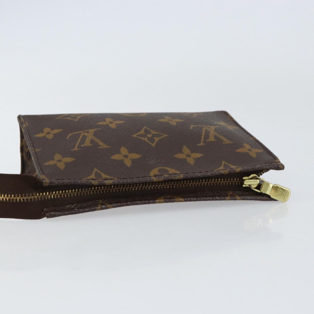 LOUIS VUITTON Monogram Poche Toilette 15 Pouch M47546 LV Auth th6510