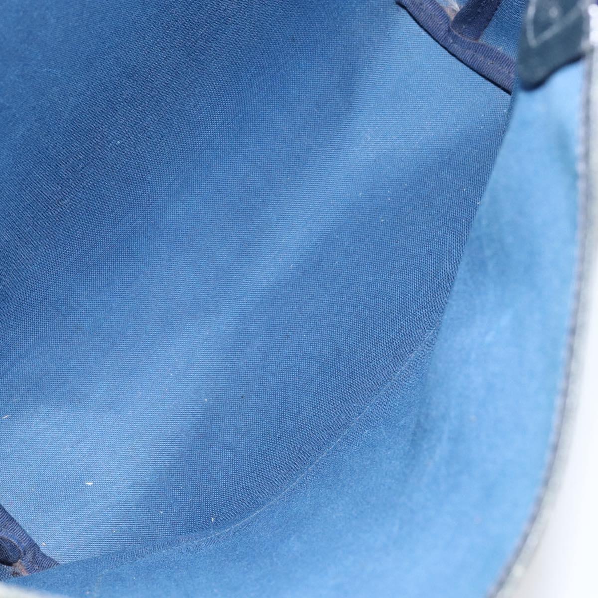 GUCCI GG Supreme Sherry Line Tote Bag PVC Navy Red 002 4487 39 Auth th6526