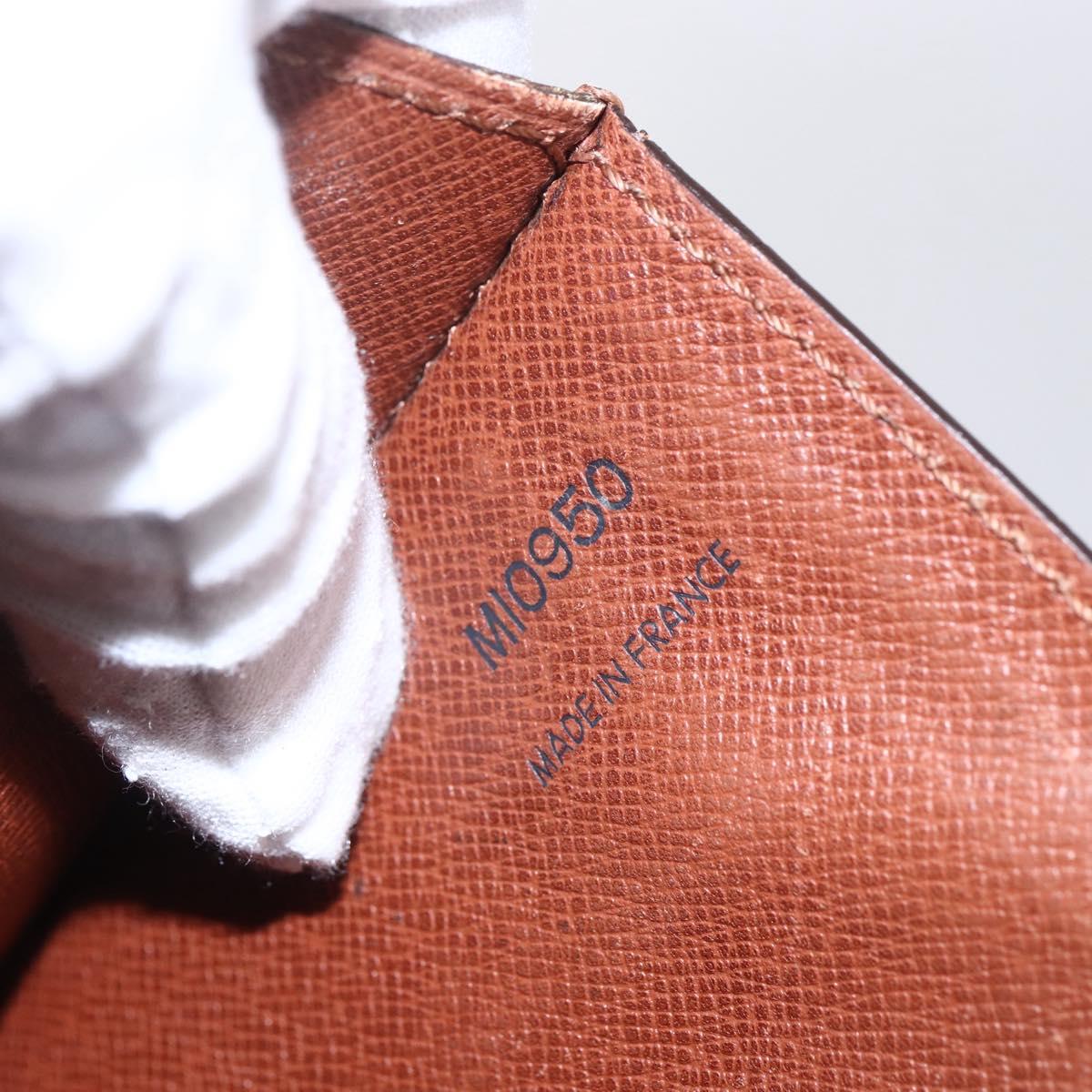 LOUIS VUITTON Epi Serie Dragonne Hand Bag Brown M52618 LV Auth th6531