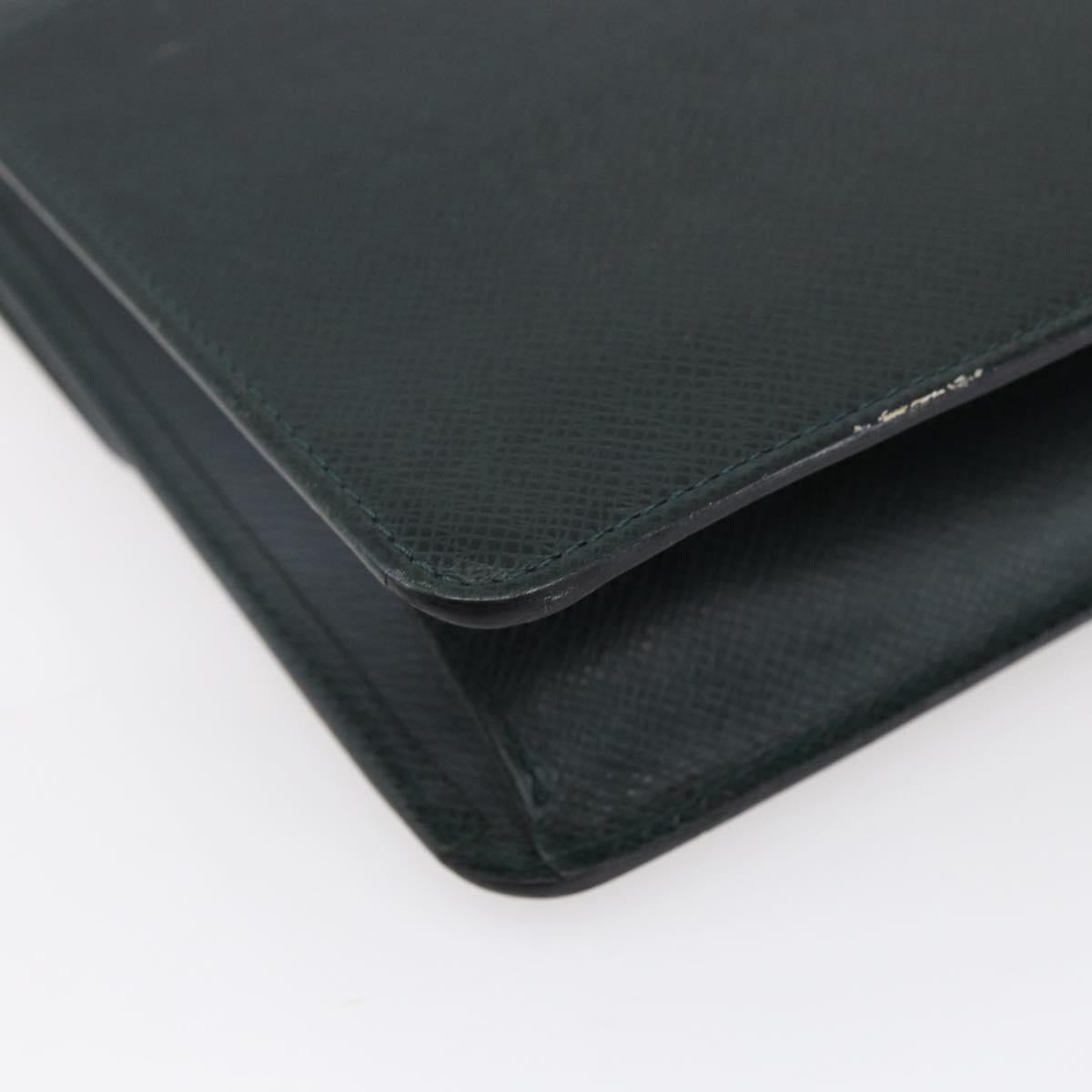 LOUIS VUITTON Taiga Pochette Kourad Clutch Bag Epicea M30194 LV Auth th6532