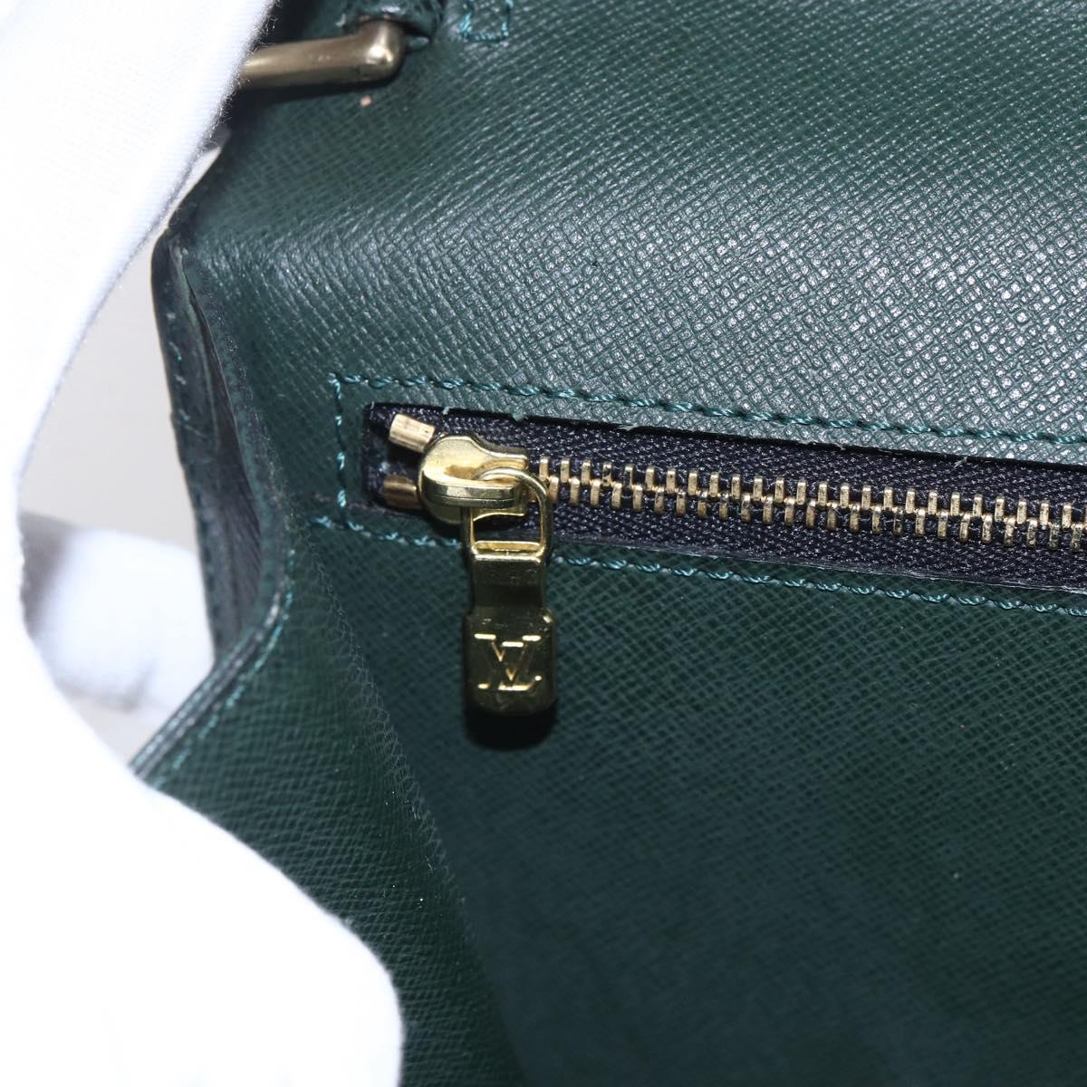 LOUIS VUITTON Taiga Pochette Kourad Clutch Bag Epicea M30194 LV Auth th6532