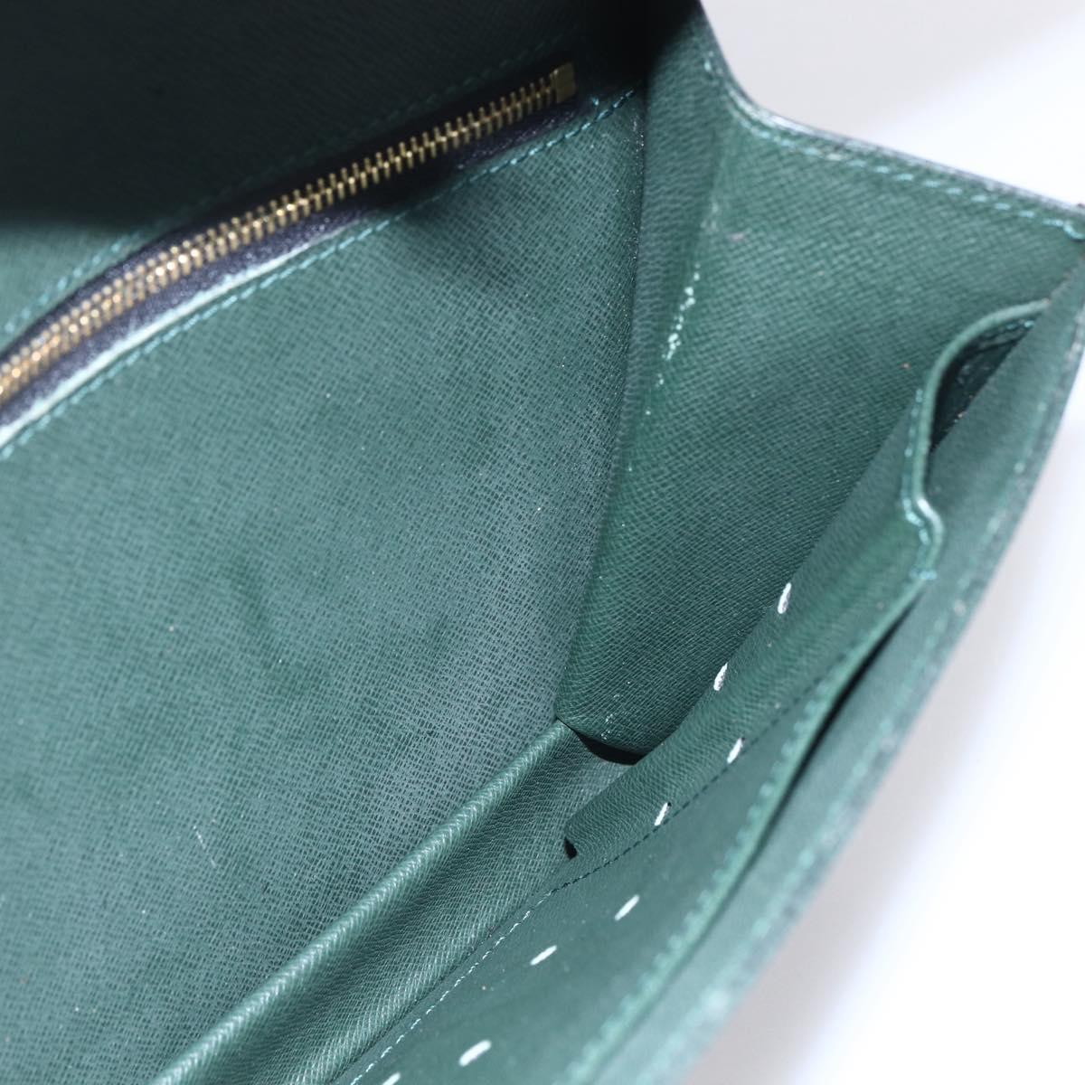 LOUIS VUITTON Taiga Pochette Kourad Clutch Bag Epicea M30194 LV Auth th6532