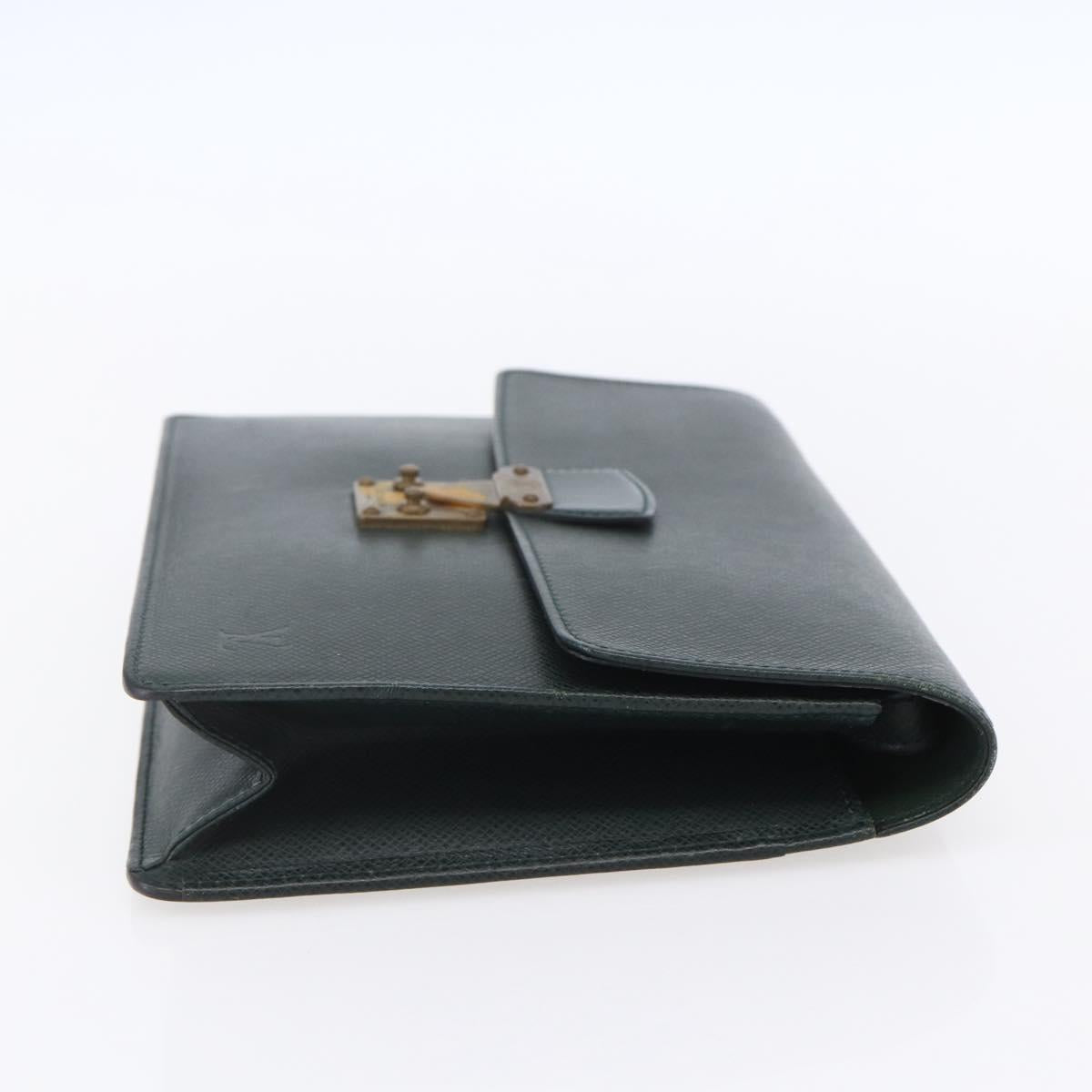 LOUIS VUITTON Taiga Pochette Kourad Clutch Bag Epicea M30194 LV Auth th6532