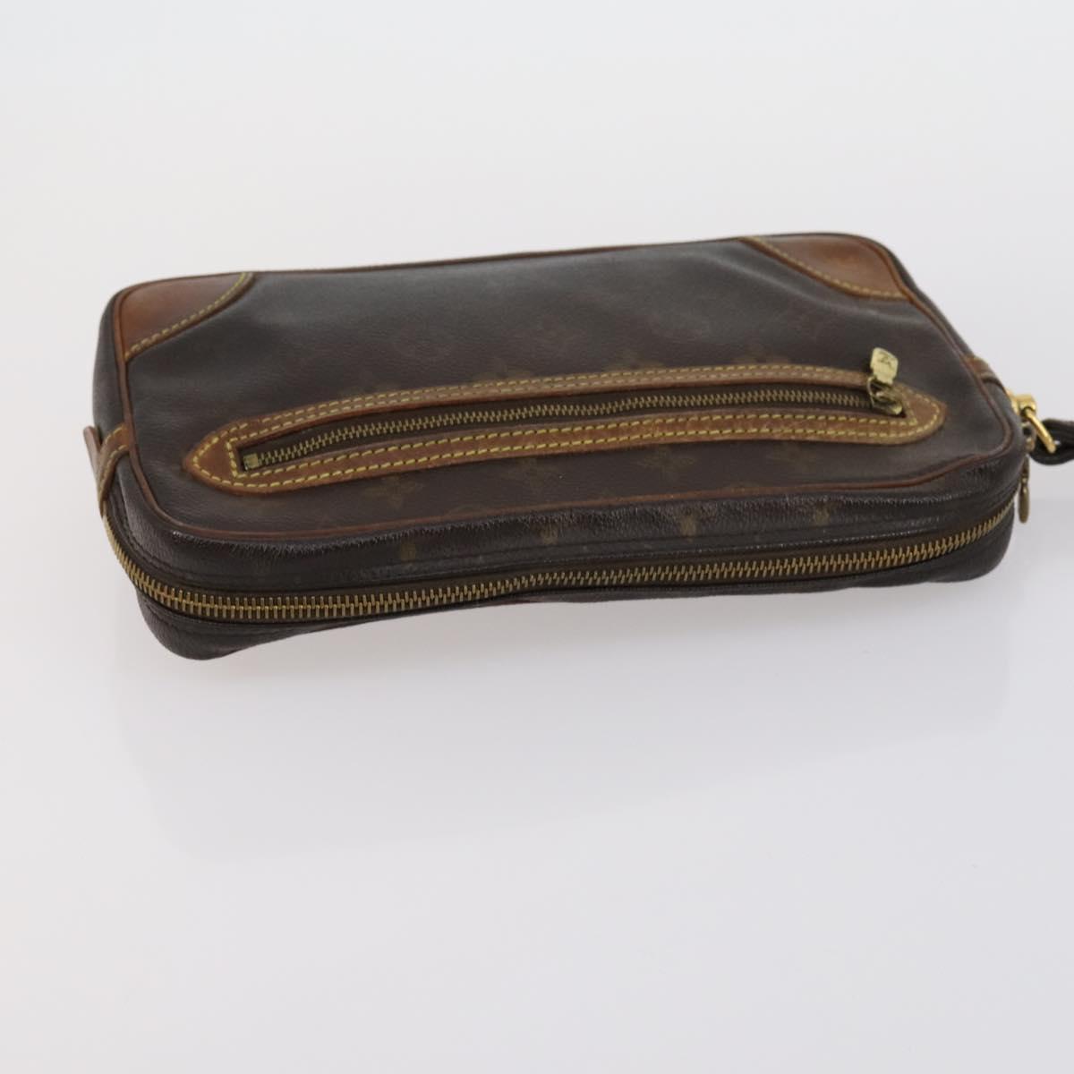 LOUIS VUITTON Monogram Clutch Bag 3 Set LV Auth th6534