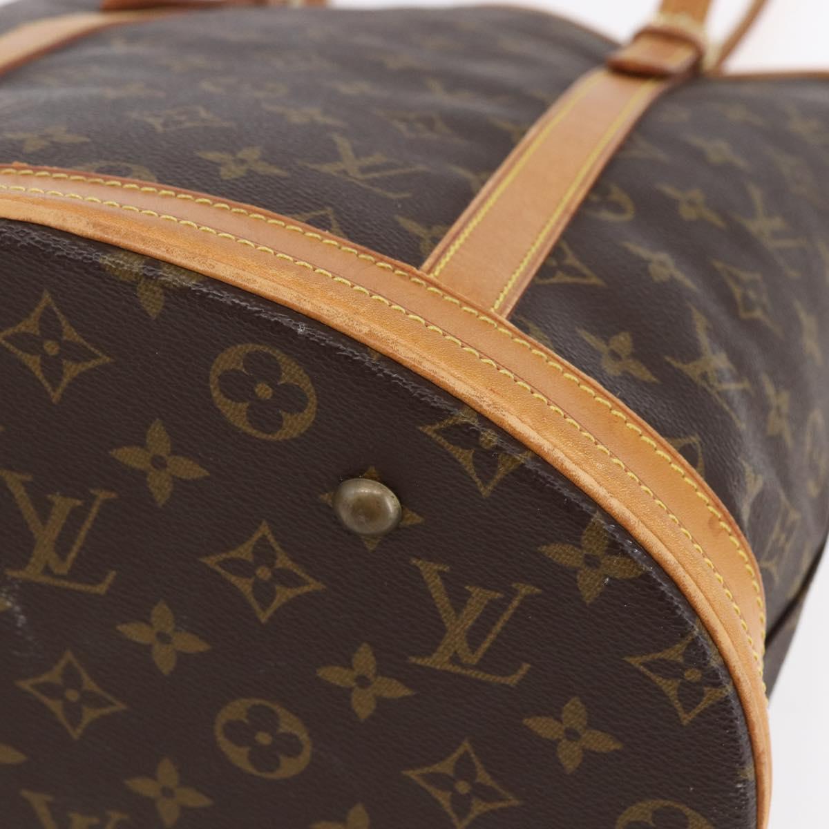 LOUIS VUITTON Monogram Bucket GM Shoulder Bag M42236 LV Auth th6535