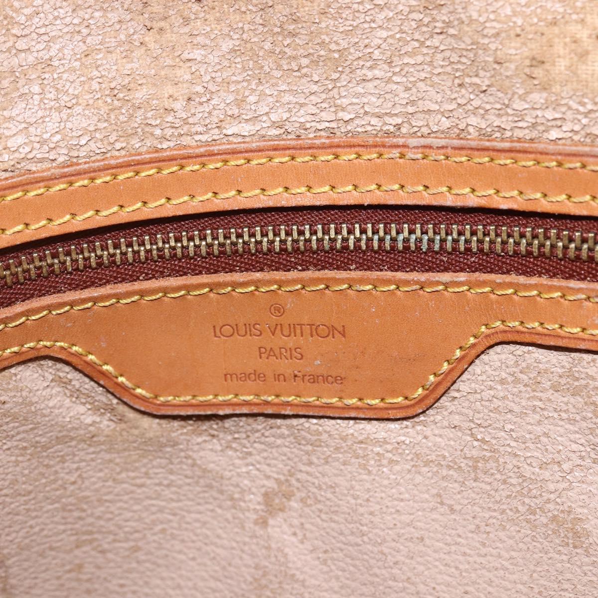 LOUIS VUITTON Monogram Bucket GM Shoulder Bag M42236 LV Auth th6535