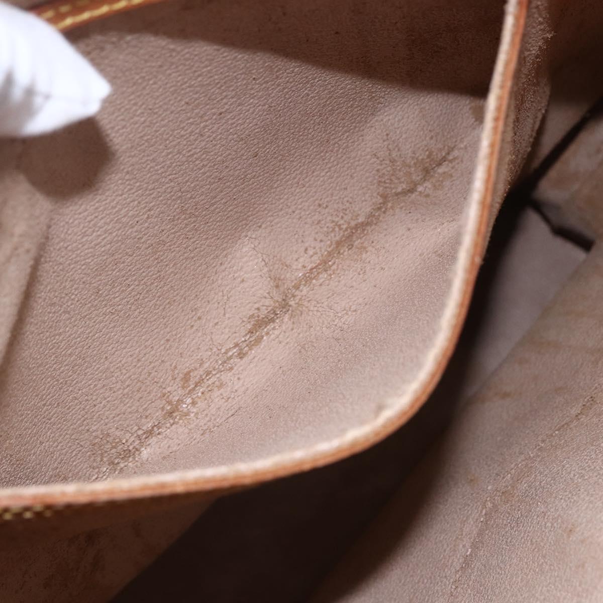 LOUIS VUITTON Monogram Bucket GM Shoulder Bag M42236 LV Auth th6535