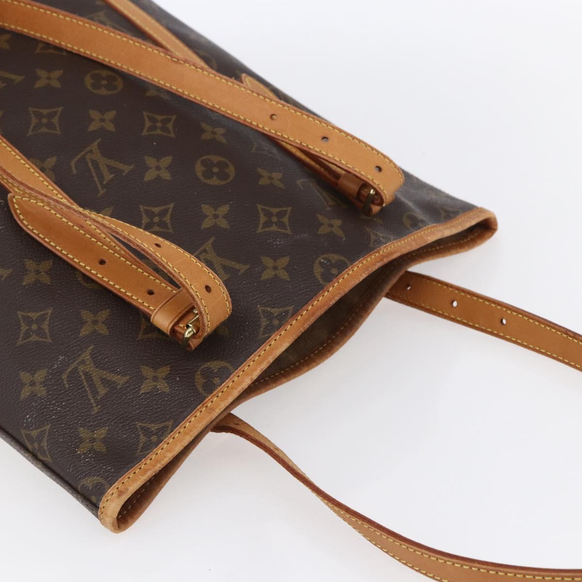 LOUIS VUITTON Monogram Bucket GM Shoulder Bag M42236 LV Auth th6535