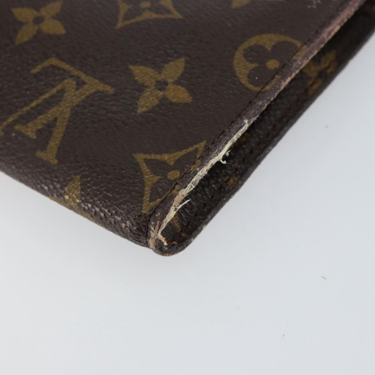 LOUIS VUITTON Monogram Bucket PM Accessory Pouch LV Auth th6536