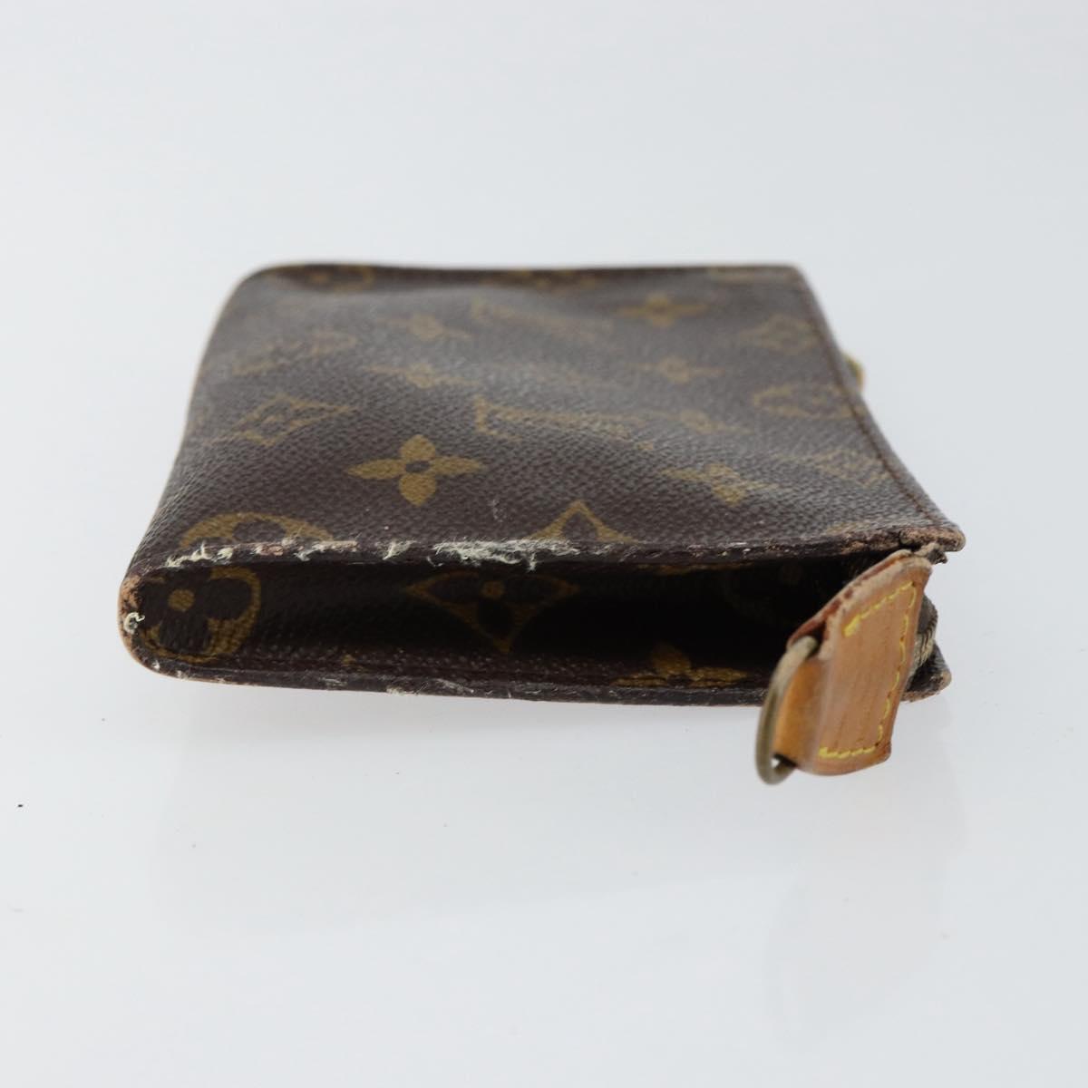 LOUIS VUITTON Monogram Bucket PM Accessory Pouch LV Auth th6536