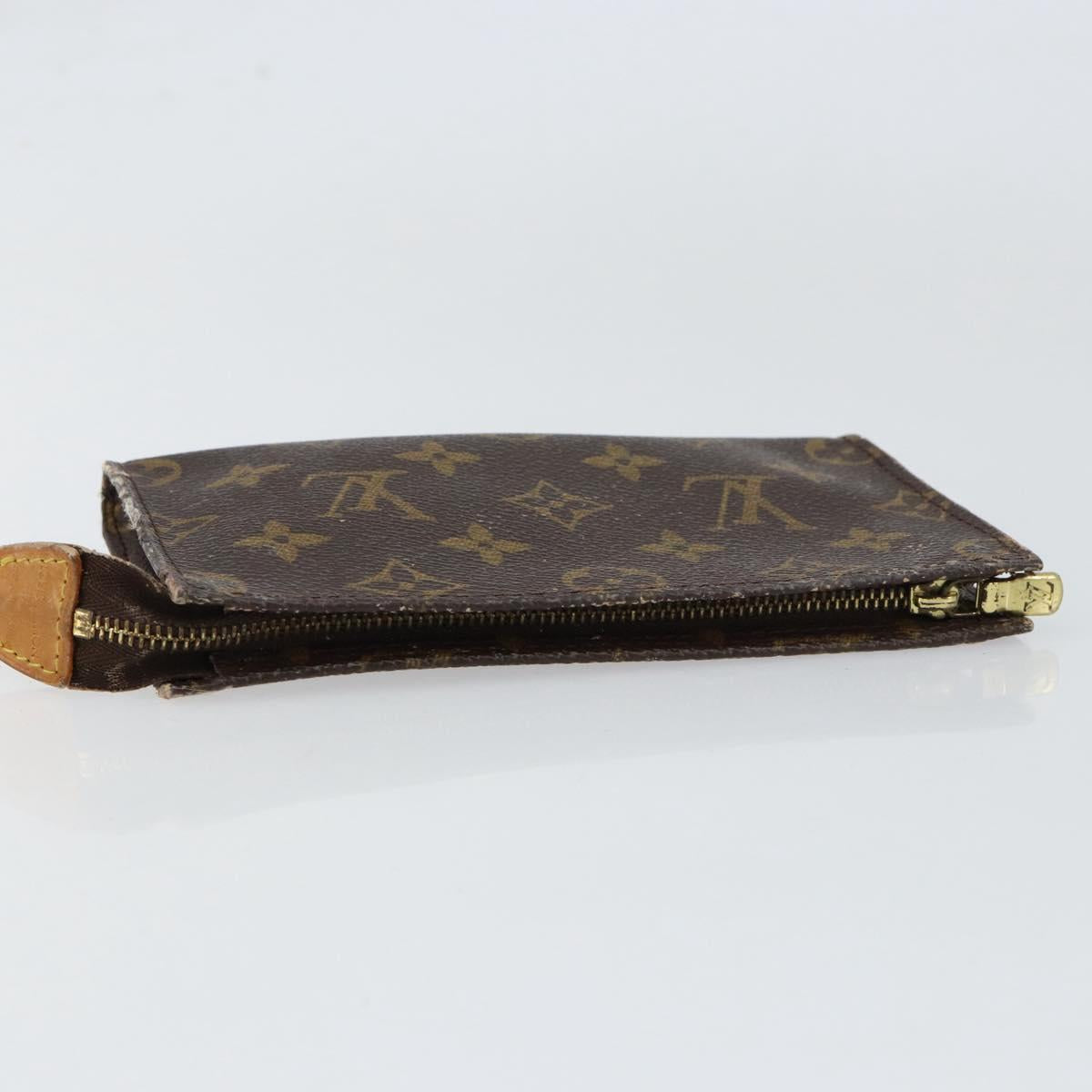 LOUIS VUITTON Monogram Bucket PM Accessory Pouch LV Auth th6536