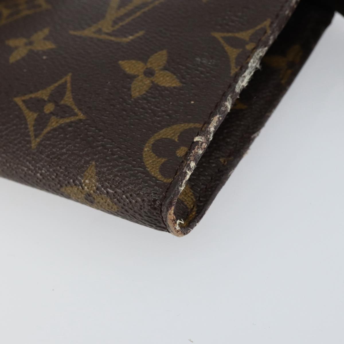 LOUIS VUITTON Monogram Bucket PM Accessory Pouch LV Auth th6536
