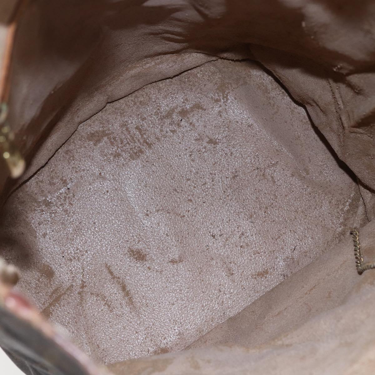 LOUIS VUITTON Monogram Bucket GM Shoulder Bag M42236 LV Auth th6537