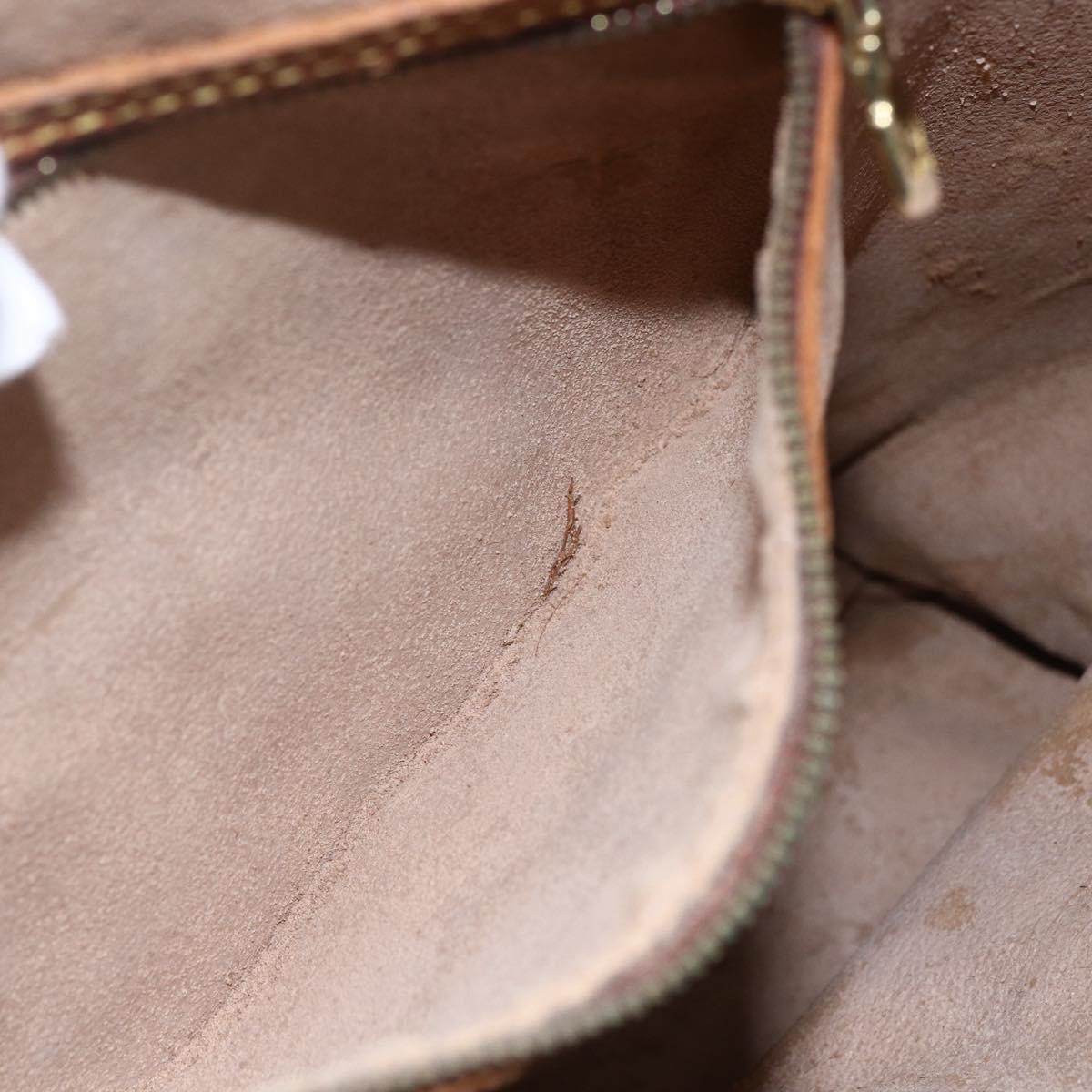 LOUIS VUITTON Monogram Bucket GM Shoulder Bag M42236 LV Auth th6537