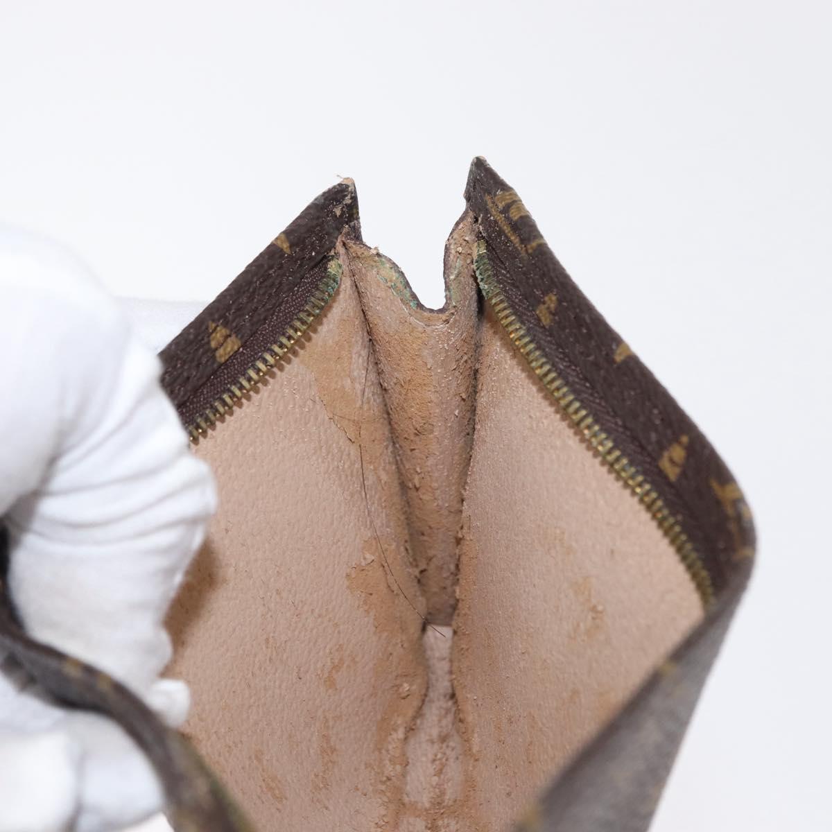 LOUIS VUITTON Monogram Bucket GM Accessory Pouch LV Auth th6538