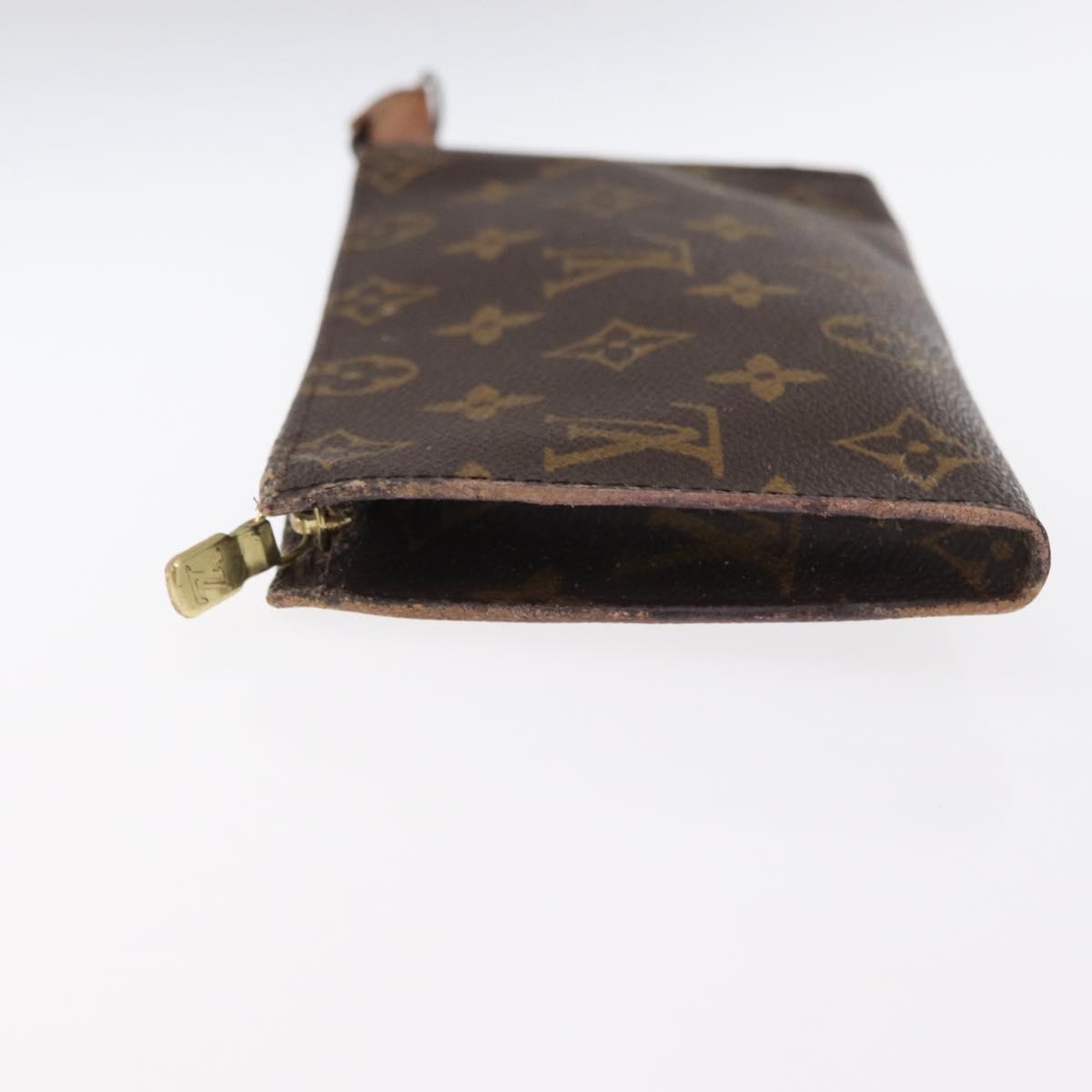LOUIS VUITTON Monogram Bucket GM Accessory Pouch LV Auth th6538