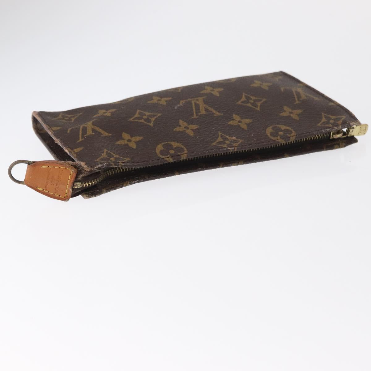 LOUIS VUITTON Monogram Bucket GM Accessory Pouch LV Auth th6538