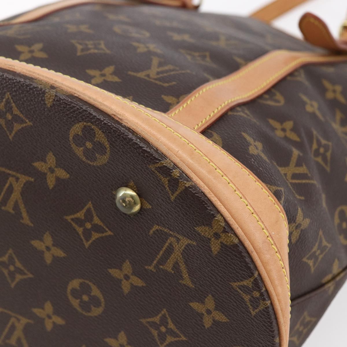 LOUIS VUITTON Monogram Bucket GM Shoulder Bag M42236 LV Auth th6539