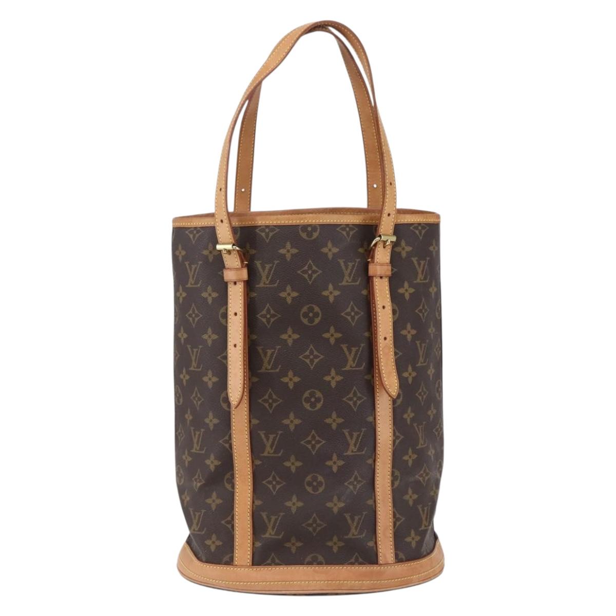 LOUIS VUITTON Monogram Bucket GM Shoulder Bag M42236 LV Auth th6539