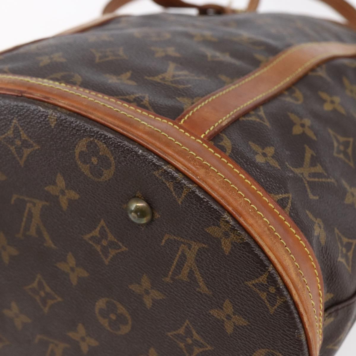 LOUIS VUITTON Monogram Bucket PM Shoulder Bag M42238 LV Auth th6541