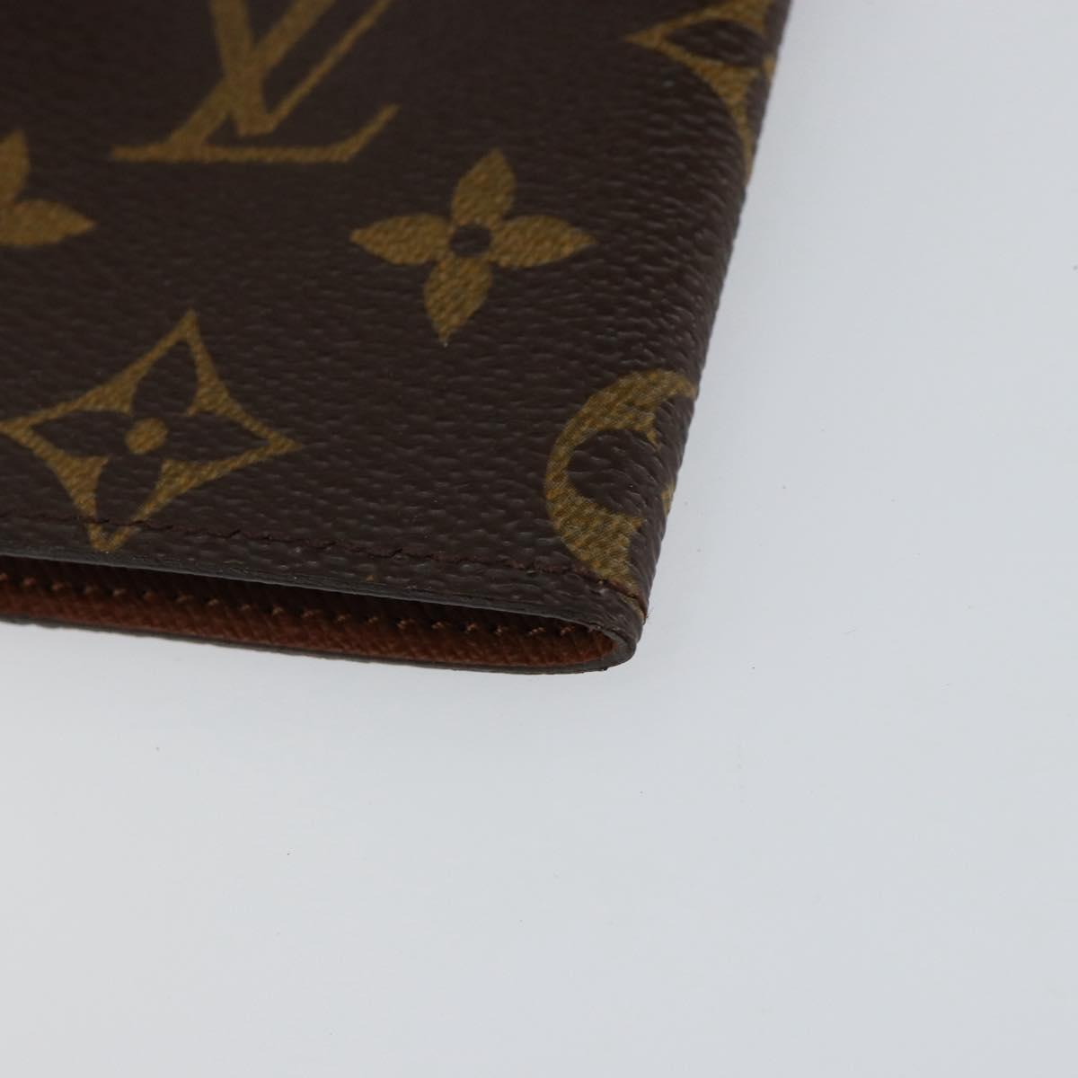 LOUIS VUITTON Monogram Porto Cartes Crdit Pression Card Case M60937 Auth th6544