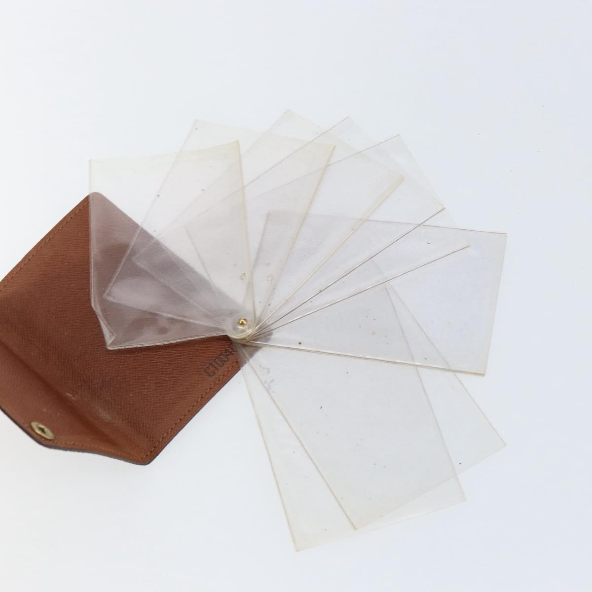 LOUIS VUITTON Monogram Porto Cartes Crdit Pression Card Case M60937 Auth th6544