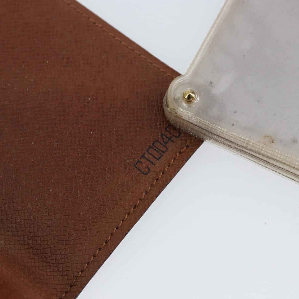 LOUIS VUITTON Monogram Porto Cartes Crdit Pression Card Case M60937 Auth th6544