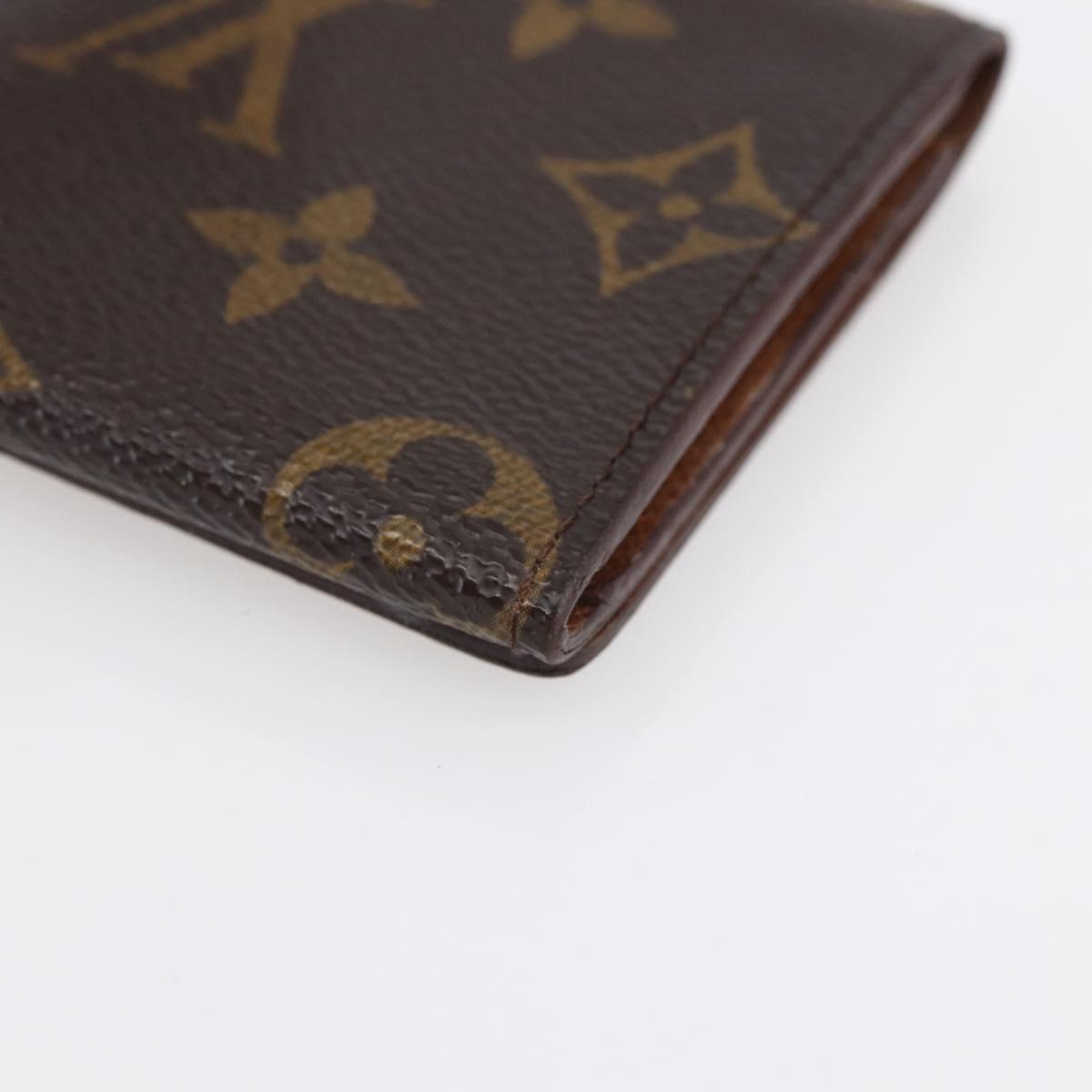 LOUIS VUITTON Monogram Anvelop Cult De Vuitto Card Case M62920 LV Auth th6545