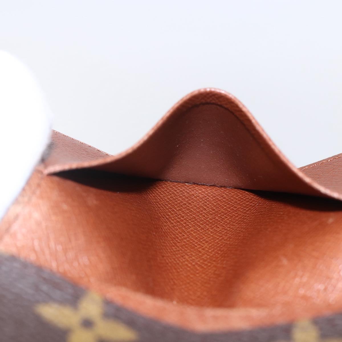 LOUIS VUITTON Monogram Anvelop Cult De Vuitto Card Case M62920 LV Auth th6545