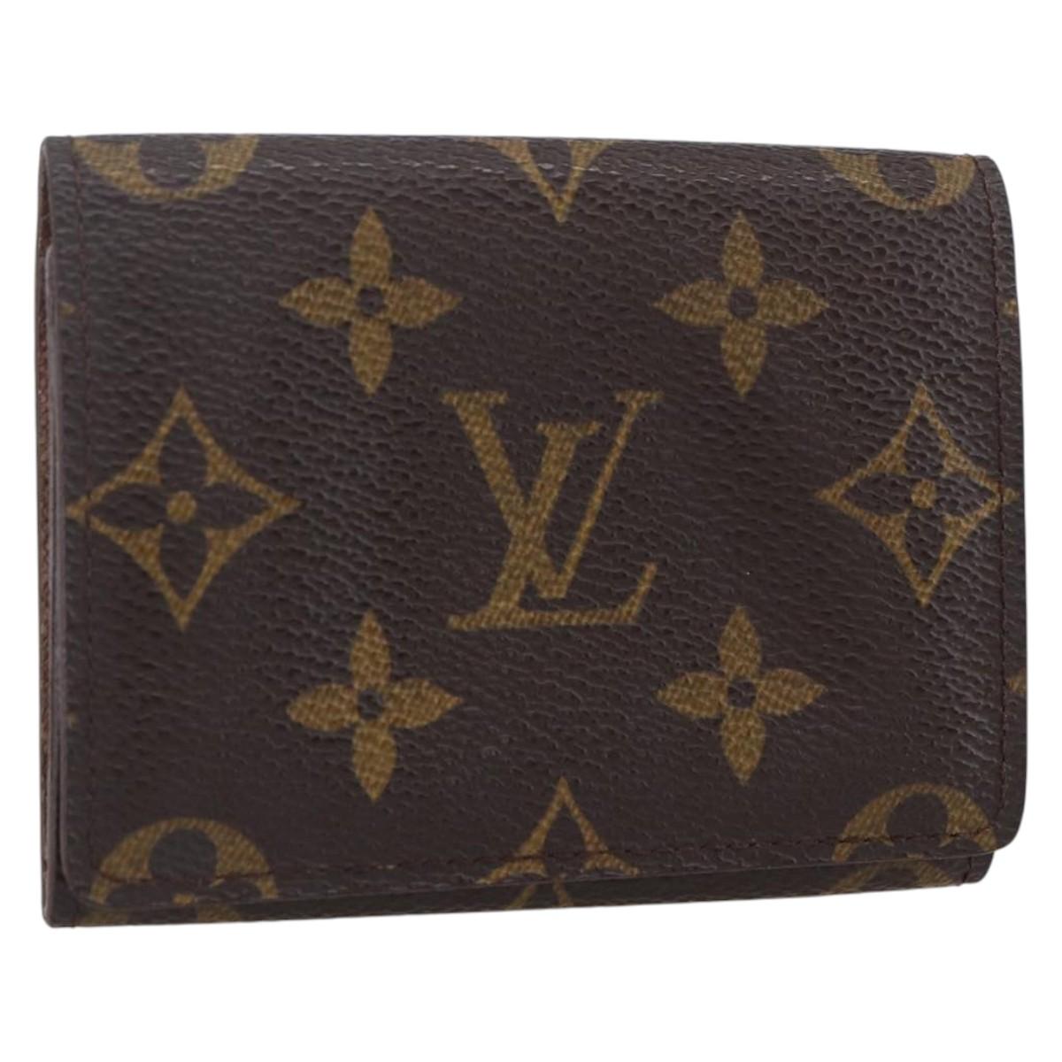 LOUIS VUITTON Monogram Anvelop Cult De Vuitto Card Case M62920 LV Auth th6545