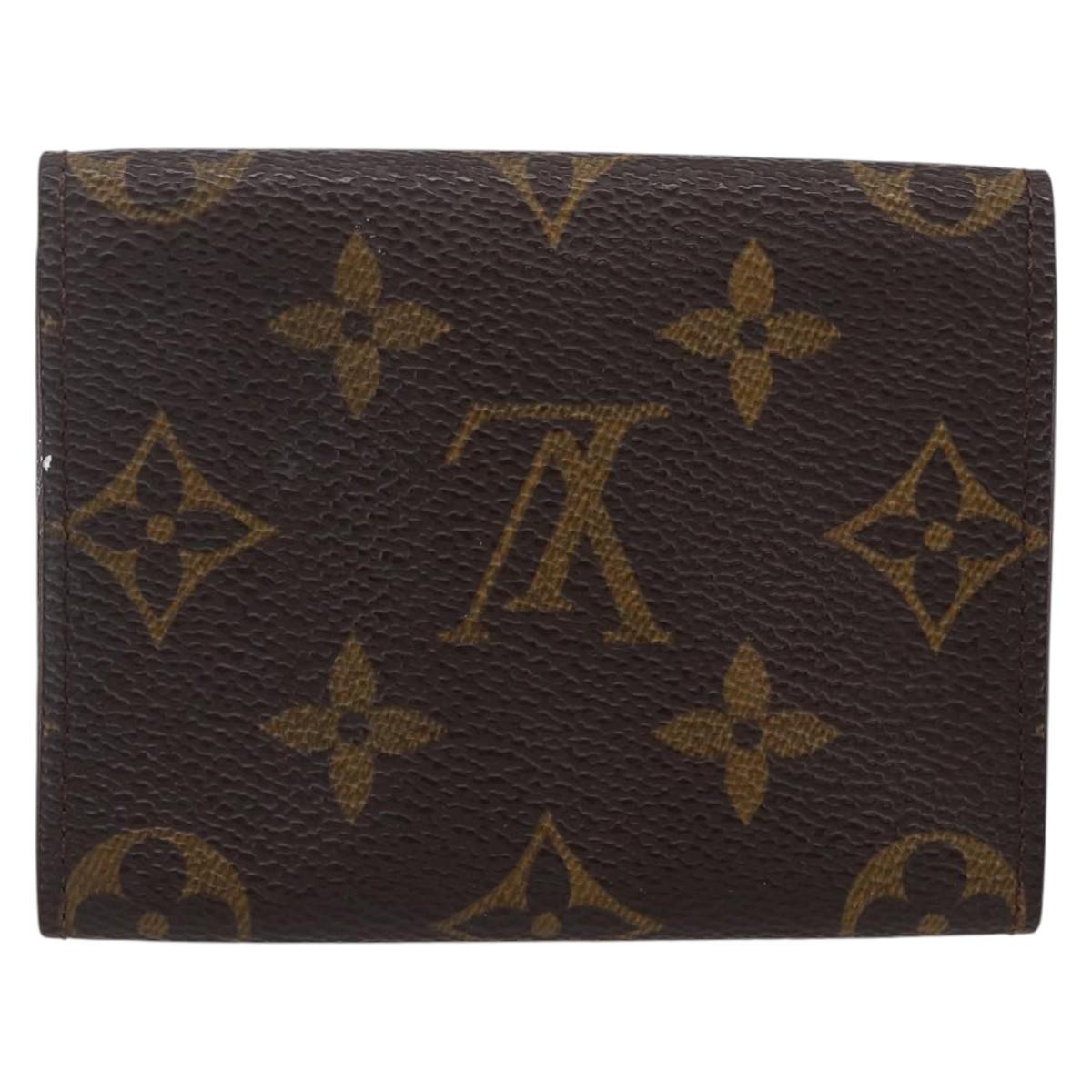 LOUIS VUITTON Monogram Anvelop Cult De Vuitto Card Case M62920 LV Auth th6545