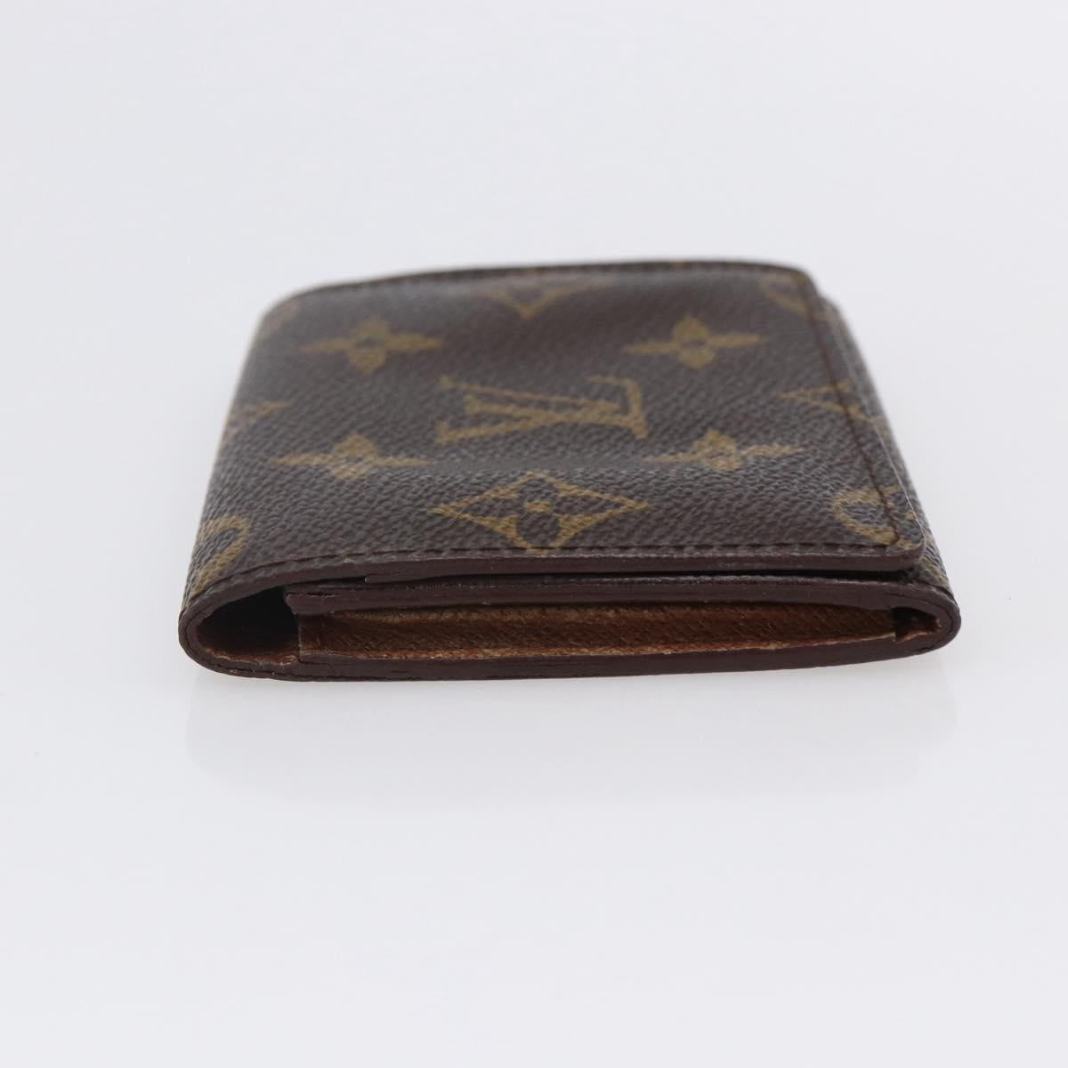 LOUIS VUITTON Monogram Anvelop Cult De Vuitto Card Case M62920 LV Auth th6545