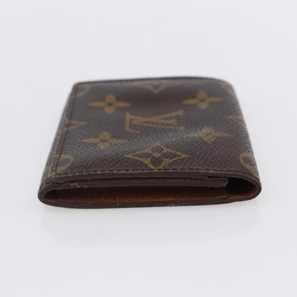 LOUIS VUITTON Monogram Anvelop Cult De Vuitto Card Case M62920 LV Auth th6545