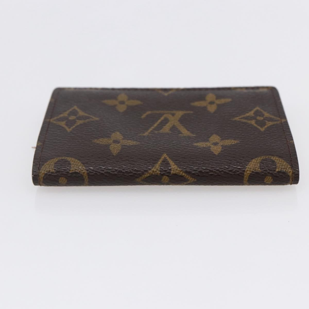 LOUIS VUITTON Monogram Anvelop Cult De Vuitto Card Case M62920 LV Auth th6545