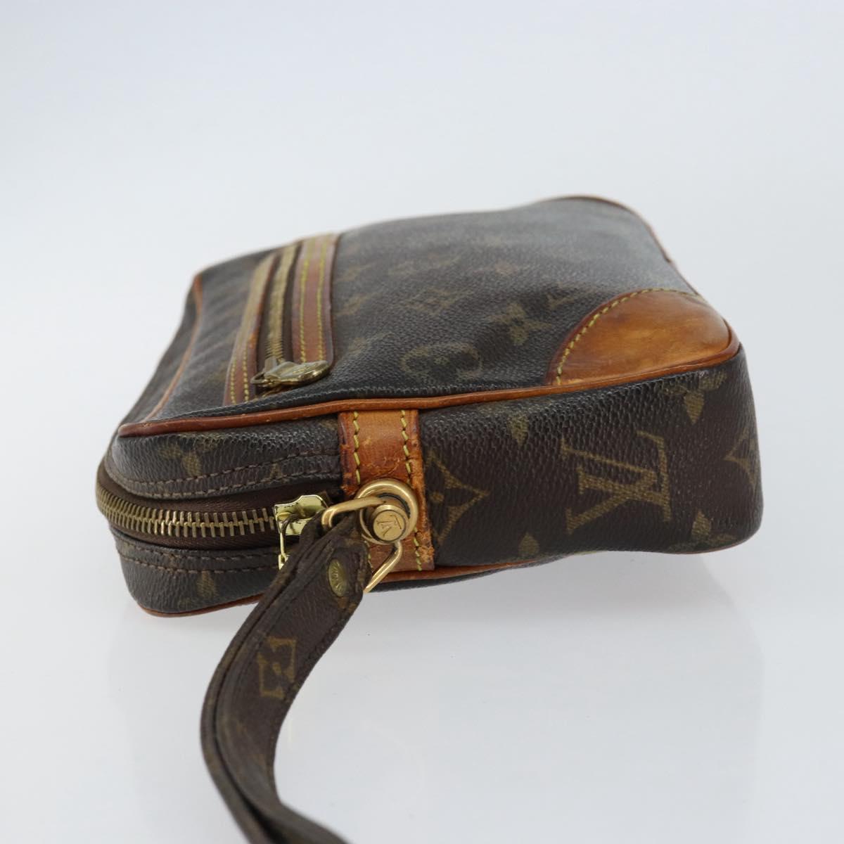 LOUIS VUITTON Monogram Marly Dragonne GM Clutch Bag M51825 LV Auth th6548