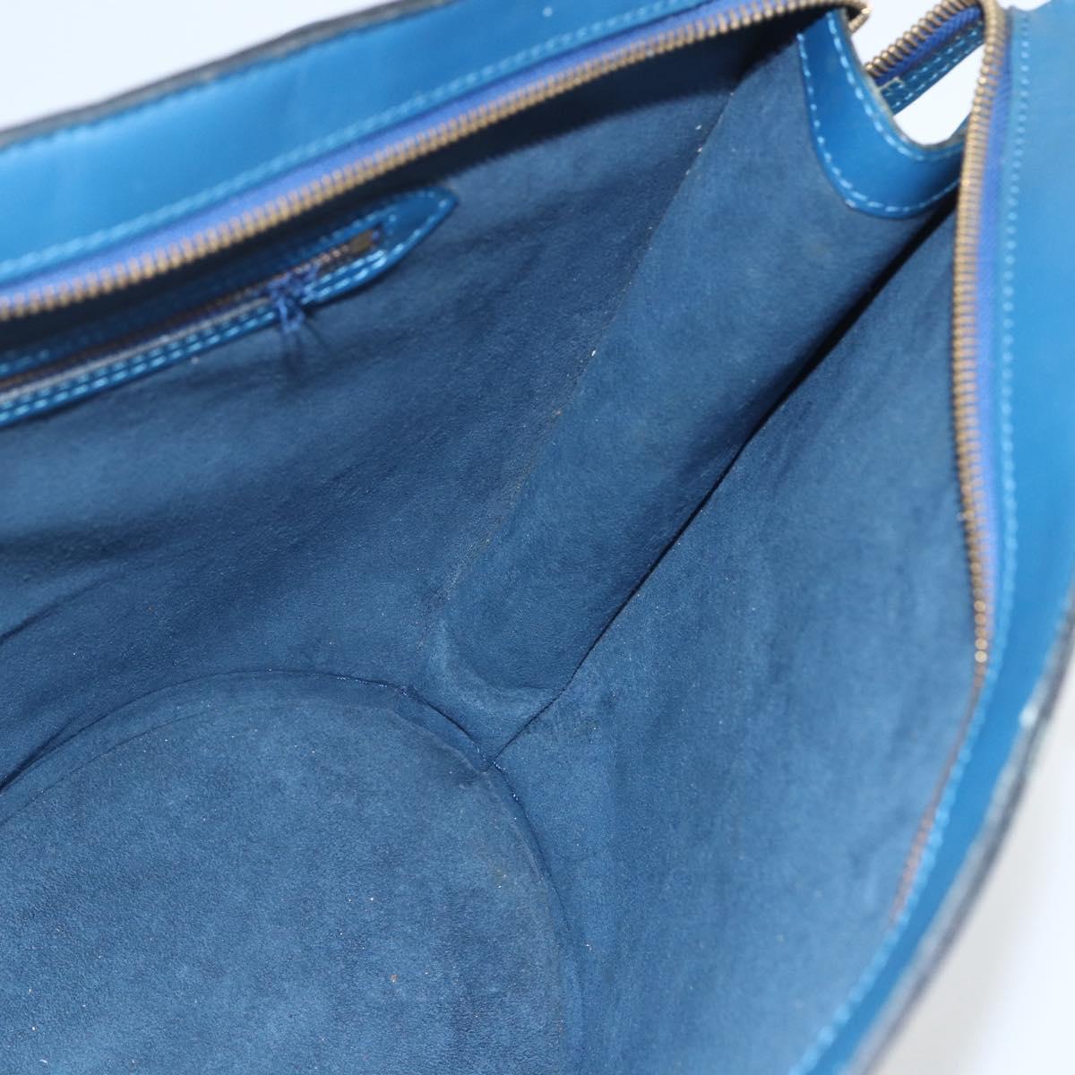 LOUIS VUITTON Epi Saint Jacques Shopping Shoulder Bag Blue M52275 LV Auth th6550