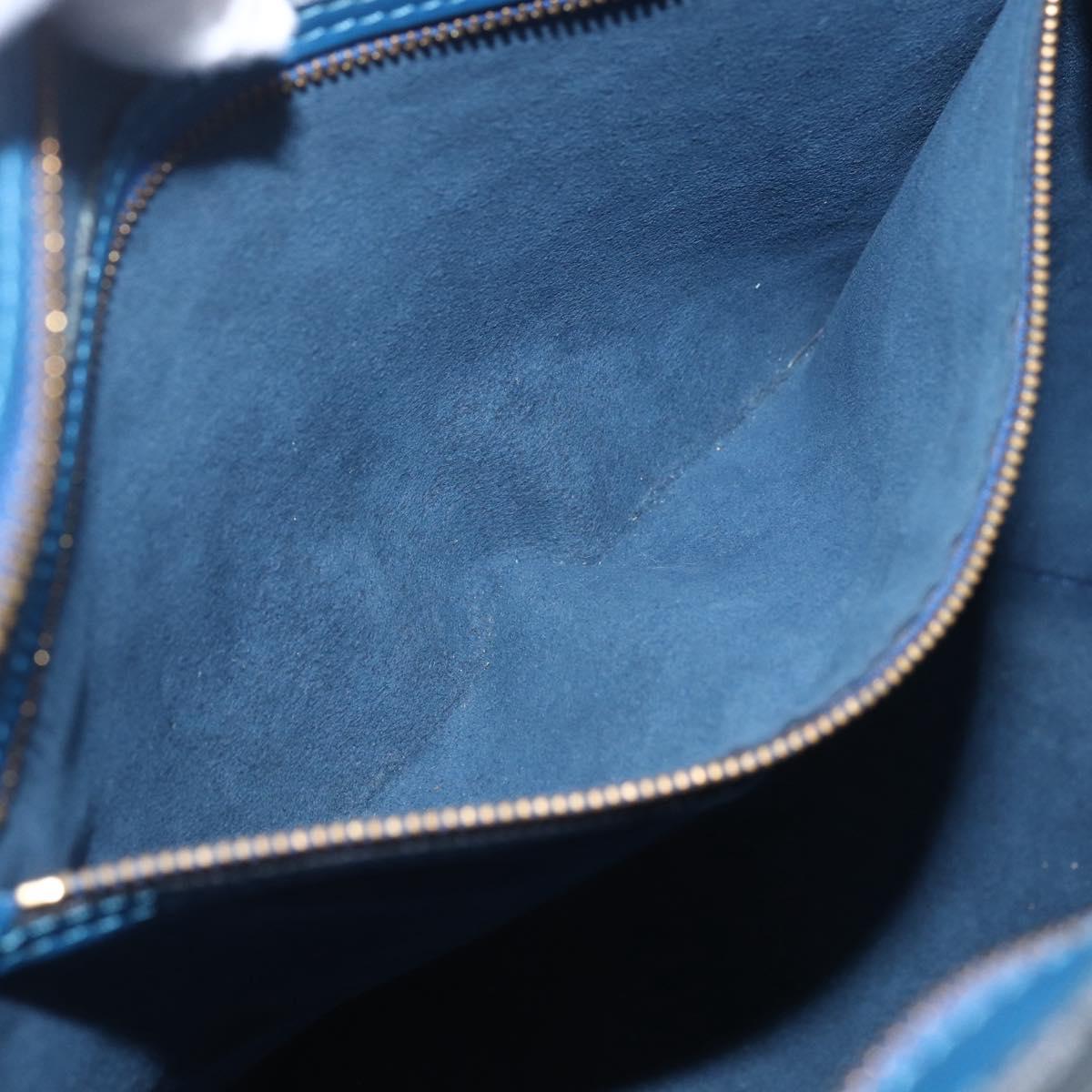 LOUIS VUITTON Epi Saint Jacques Shopping Shoulder Bag Blue M52275 LV Auth th6550