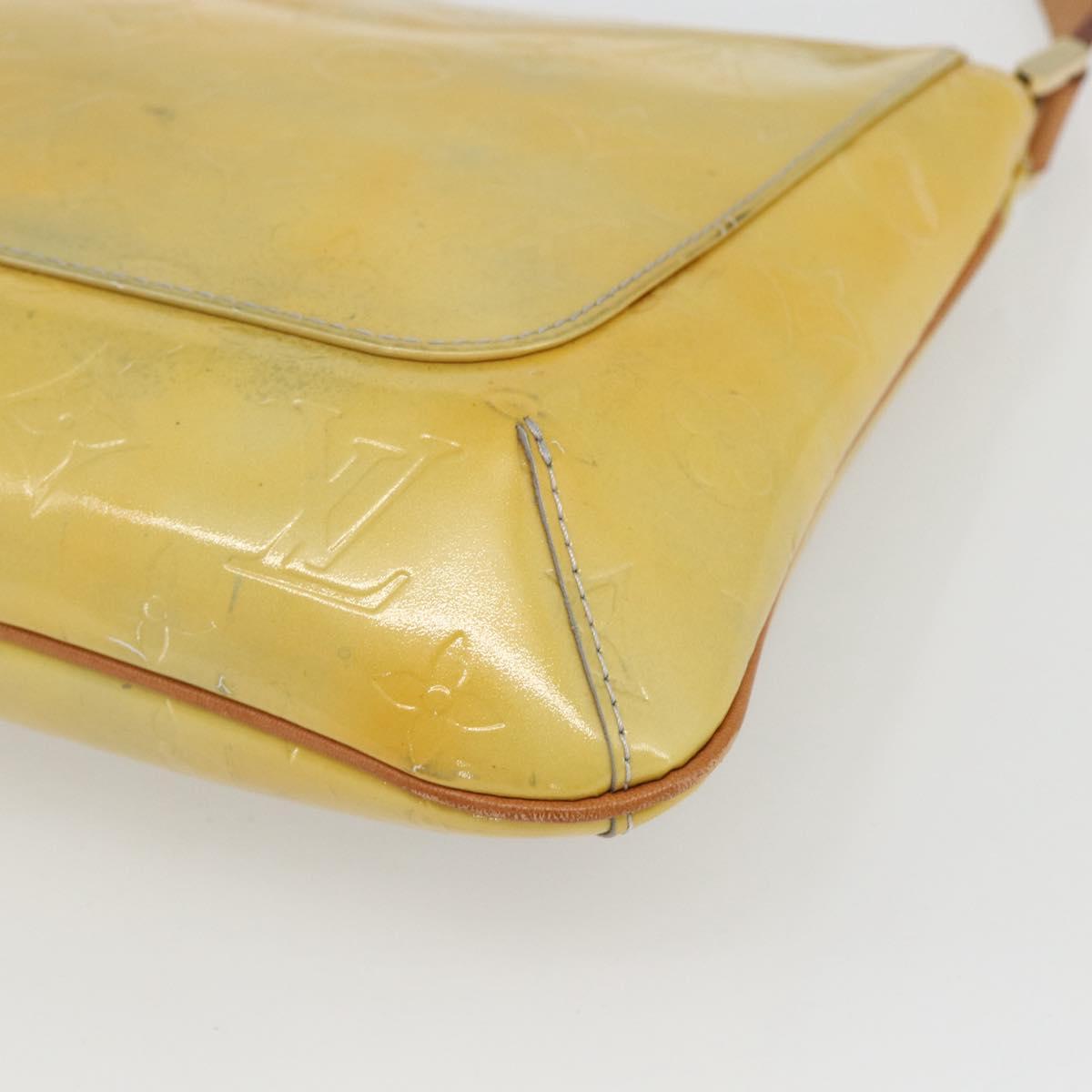 LOUIS VUITTON Monogram Vernis Thompson Street Bag Gris M91008 LV Auth th6553