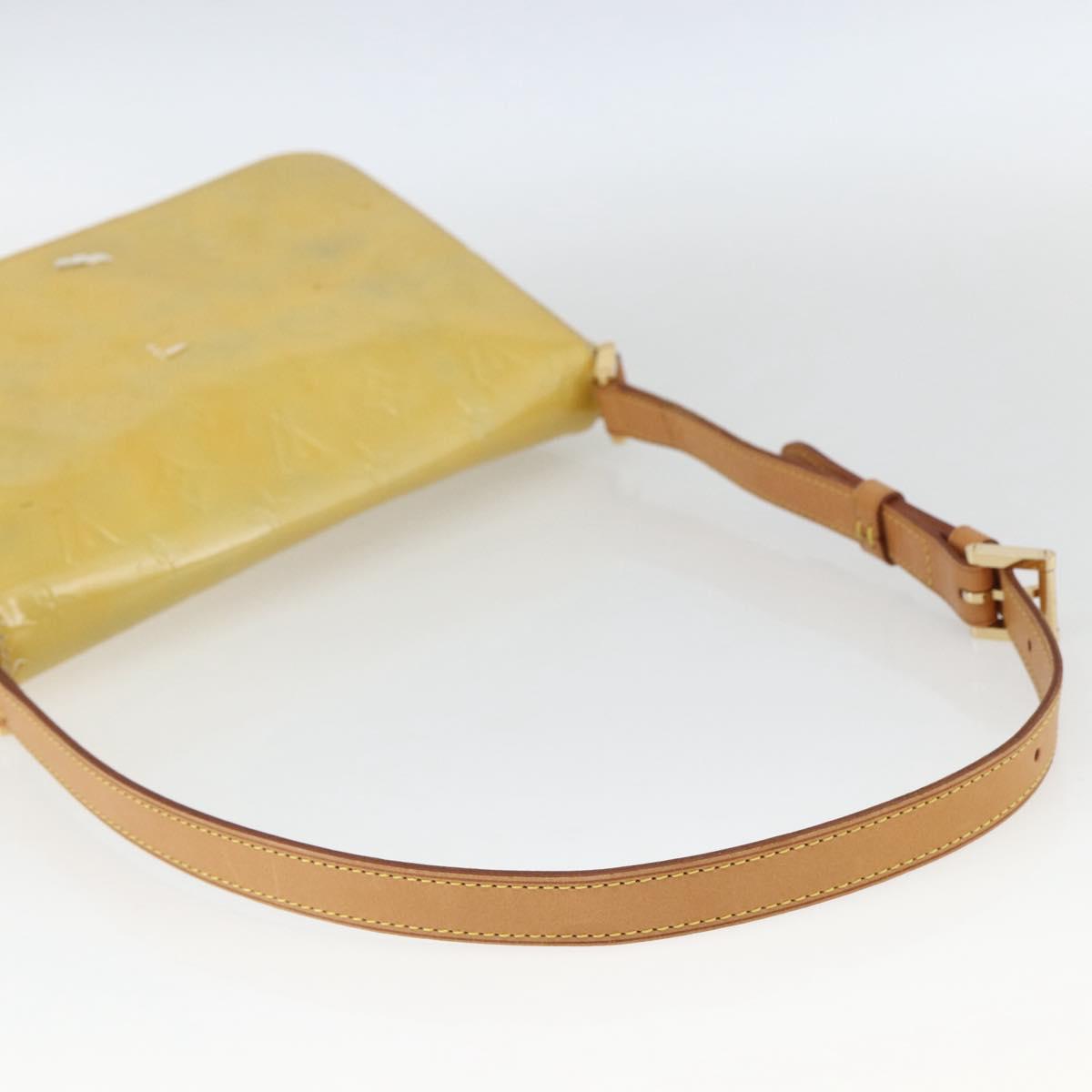 LOUIS VUITTON Monogram Vernis Thompson Street Bag Gris M91008 LV Auth th6553