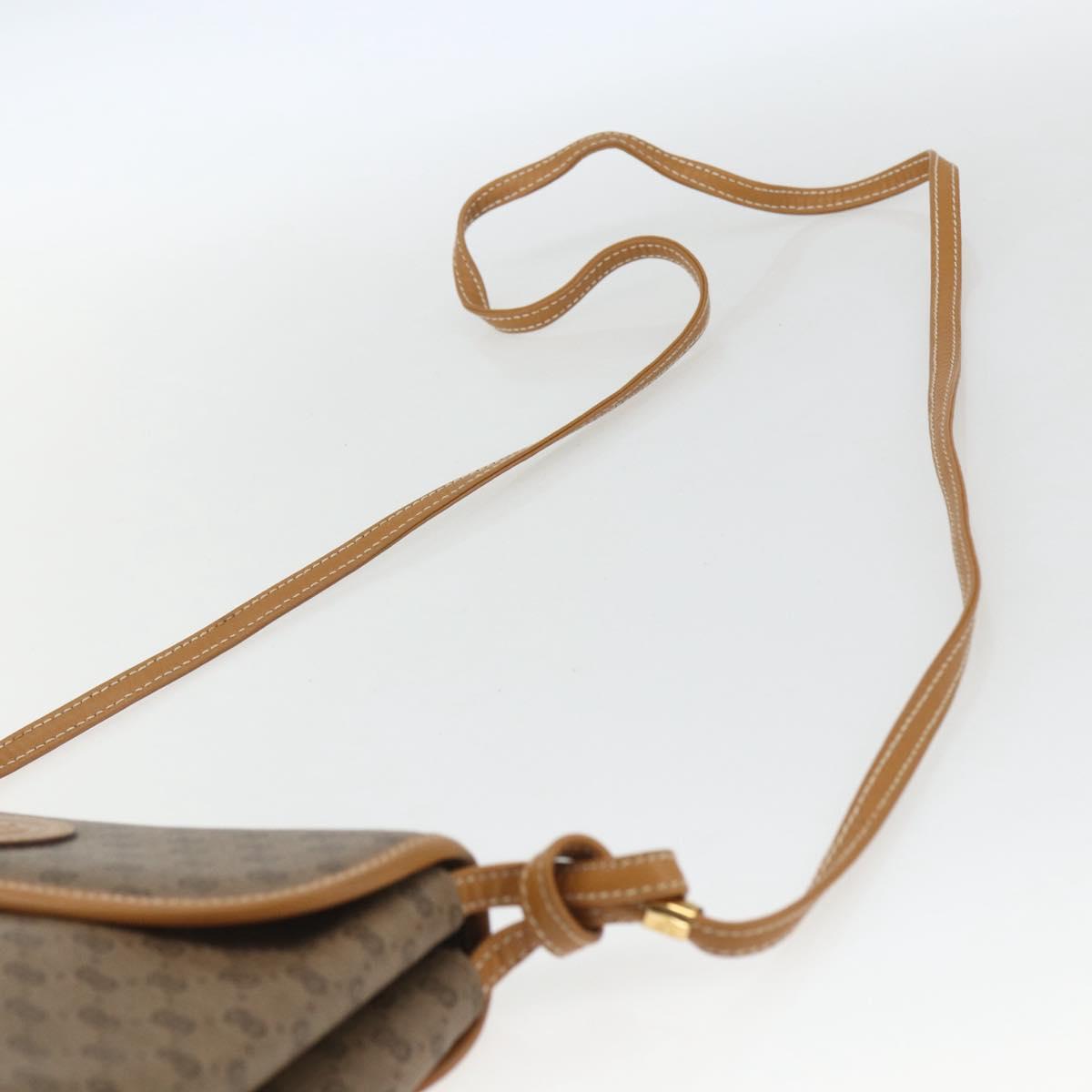 GUCCI Micro GG Supreme Shoulder Bag PVC Beige Gold 007 56 0087 Auth th6555