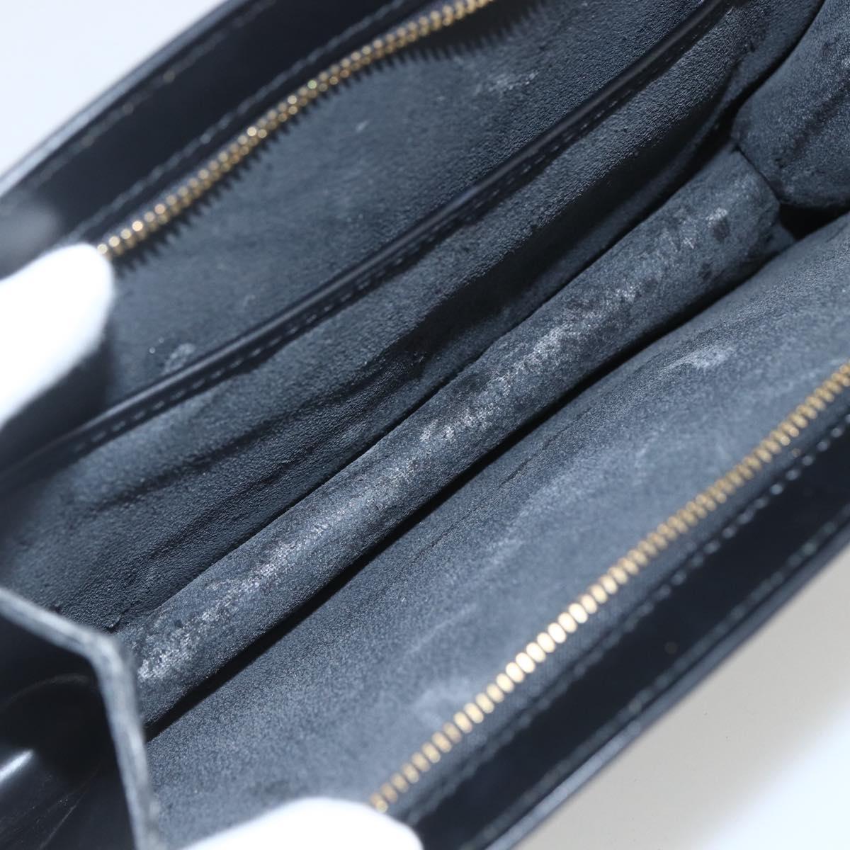 LOUIS VUITTON Epi Trousse Crete Pouch Black M48402 LV Auth th6556