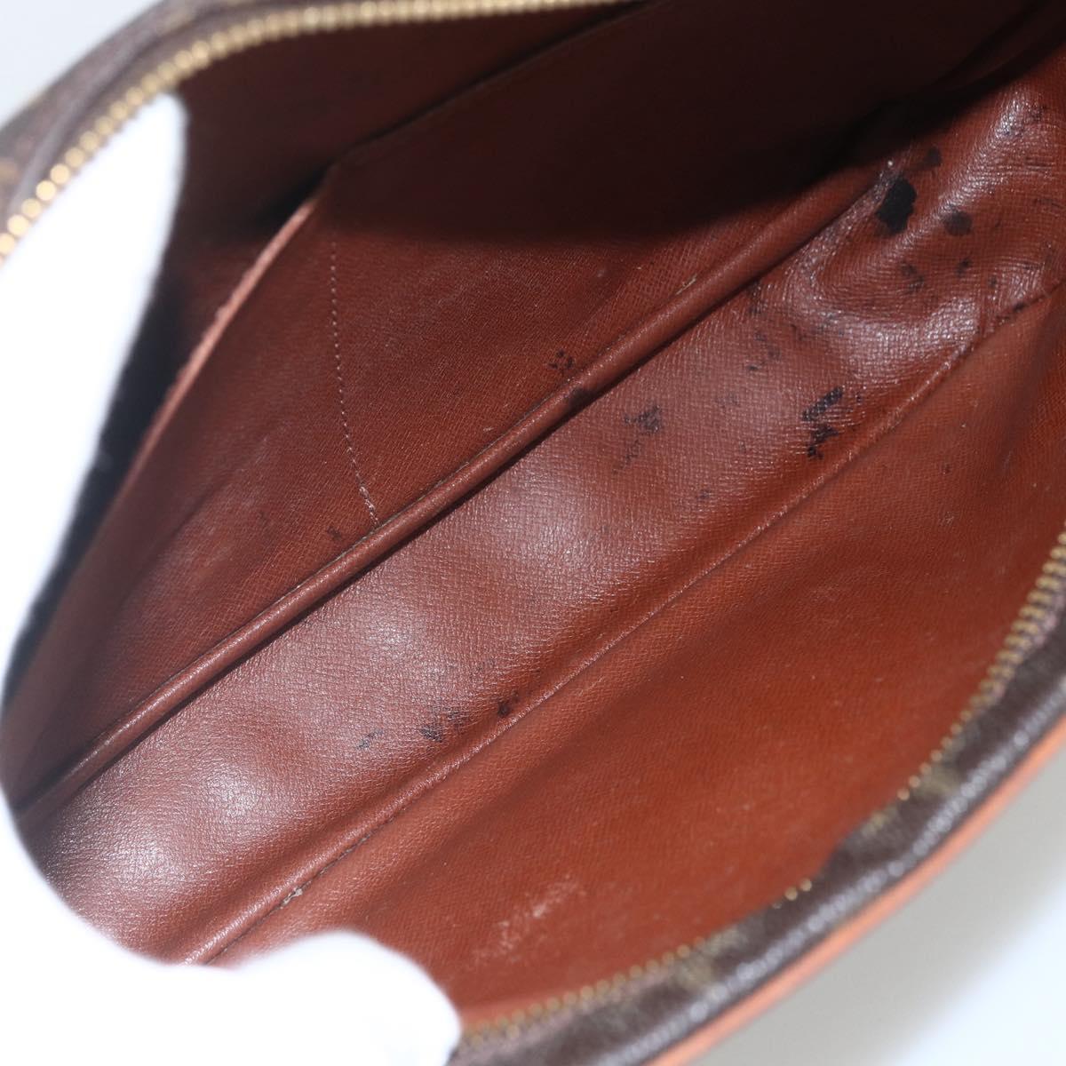 LOUIS VUITTON Monogram Compiegne 28 Clutch Bag M51845 LV Auth th6565