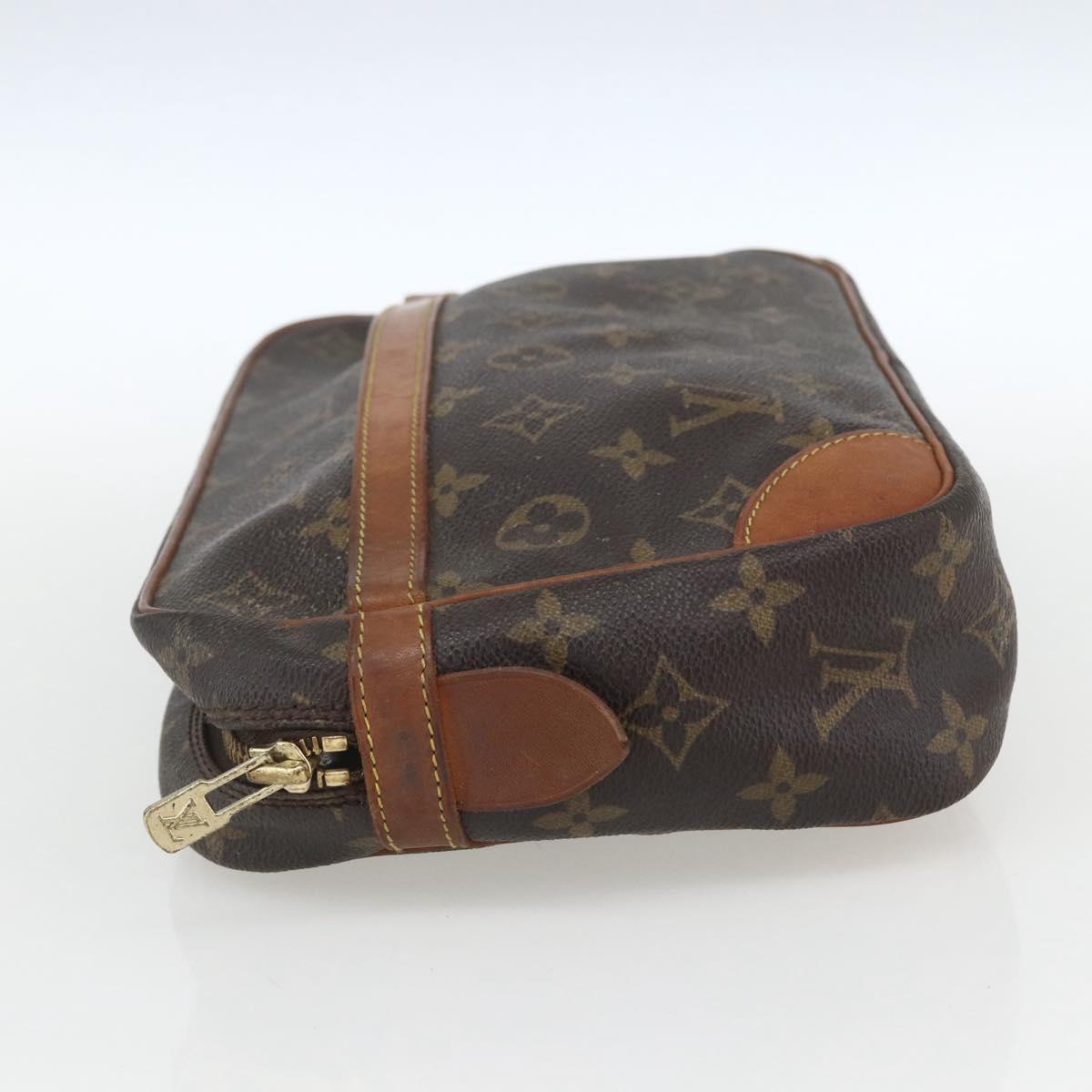 LOUIS VUITTON Monogram Compiegne 28 Clutch Bag M51845 LV Auth th6565