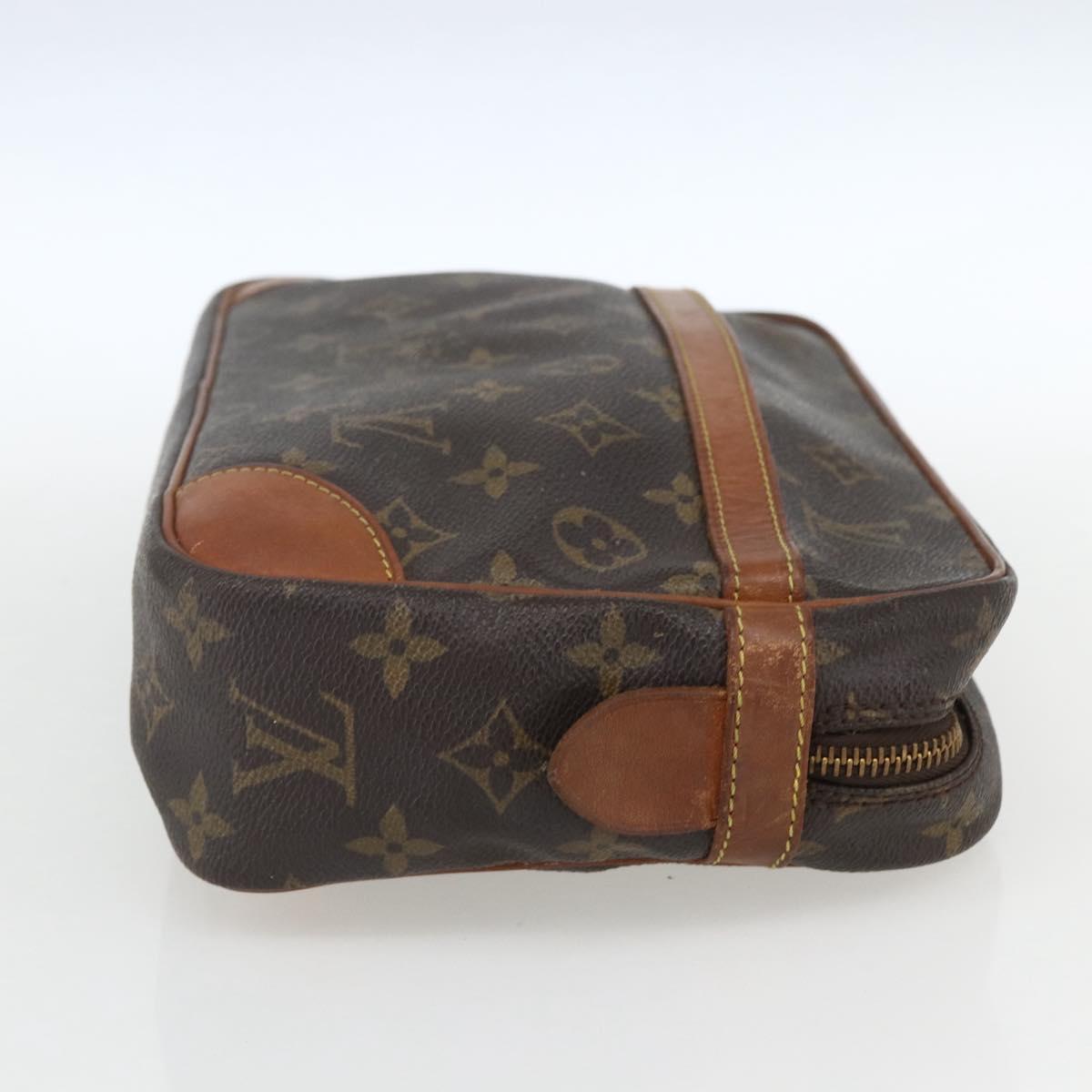 LOUIS VUITTON Monogram Compiegne 28 Clutch Bag M51845 LV Auth th6565