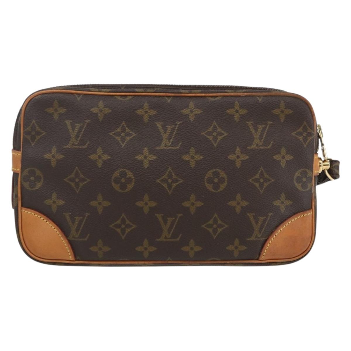 LOUIS VUITTON Monogram Marly Dragonne GM Clutch Bag M51825 LV Auth th6566