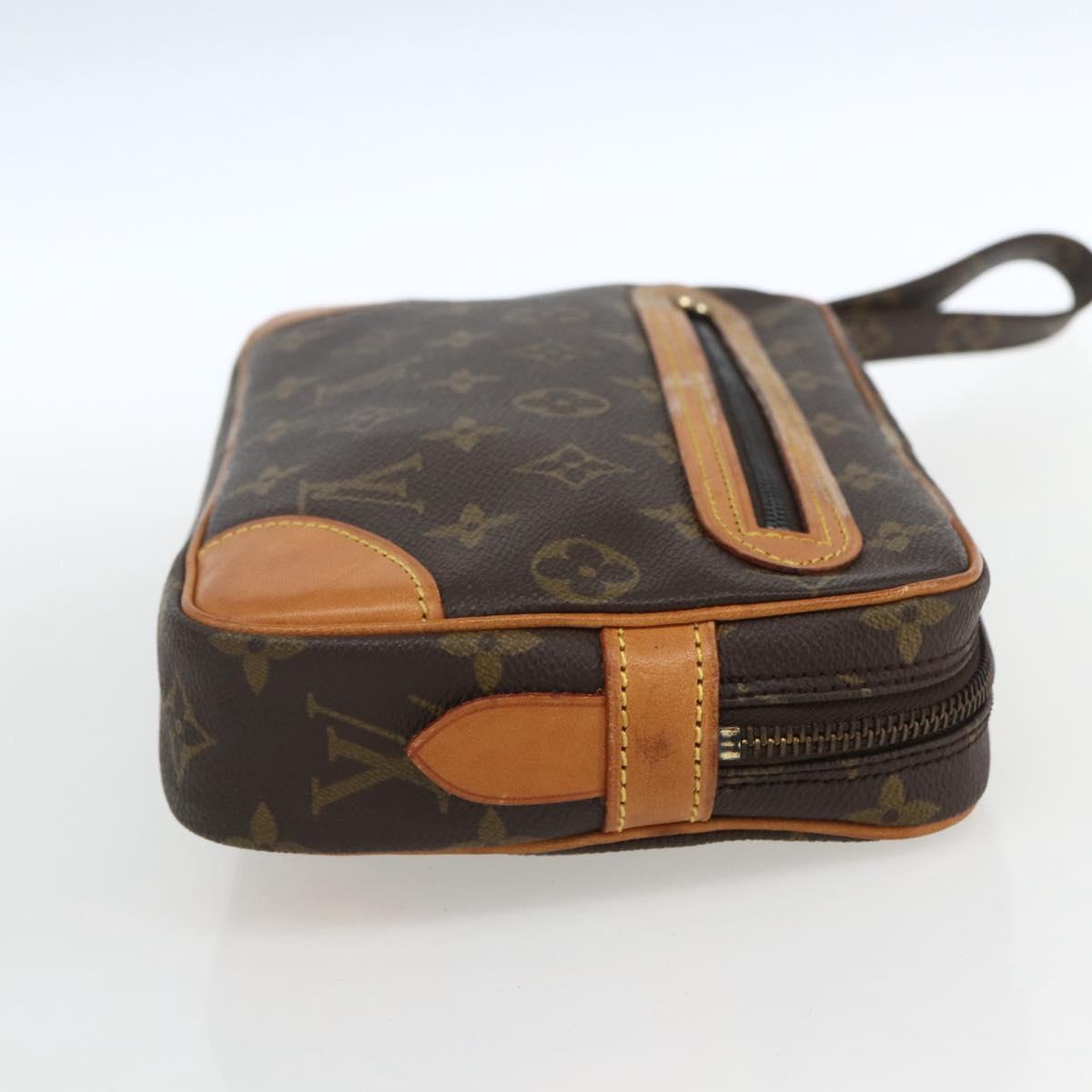LOUIS VUITTON Monogram Marly Dragonne GM Clutch Bag M51825 LV Auth th6566