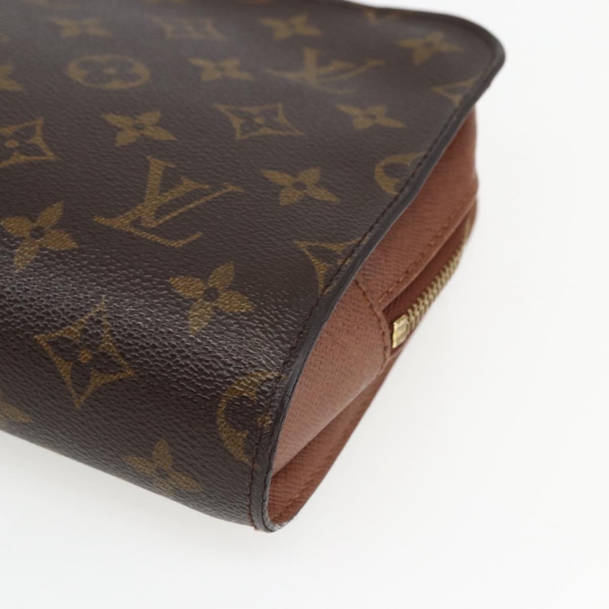 LOUIS VUITTON Monogram Orsay Clutch Bag M51790 LV Auth th6569