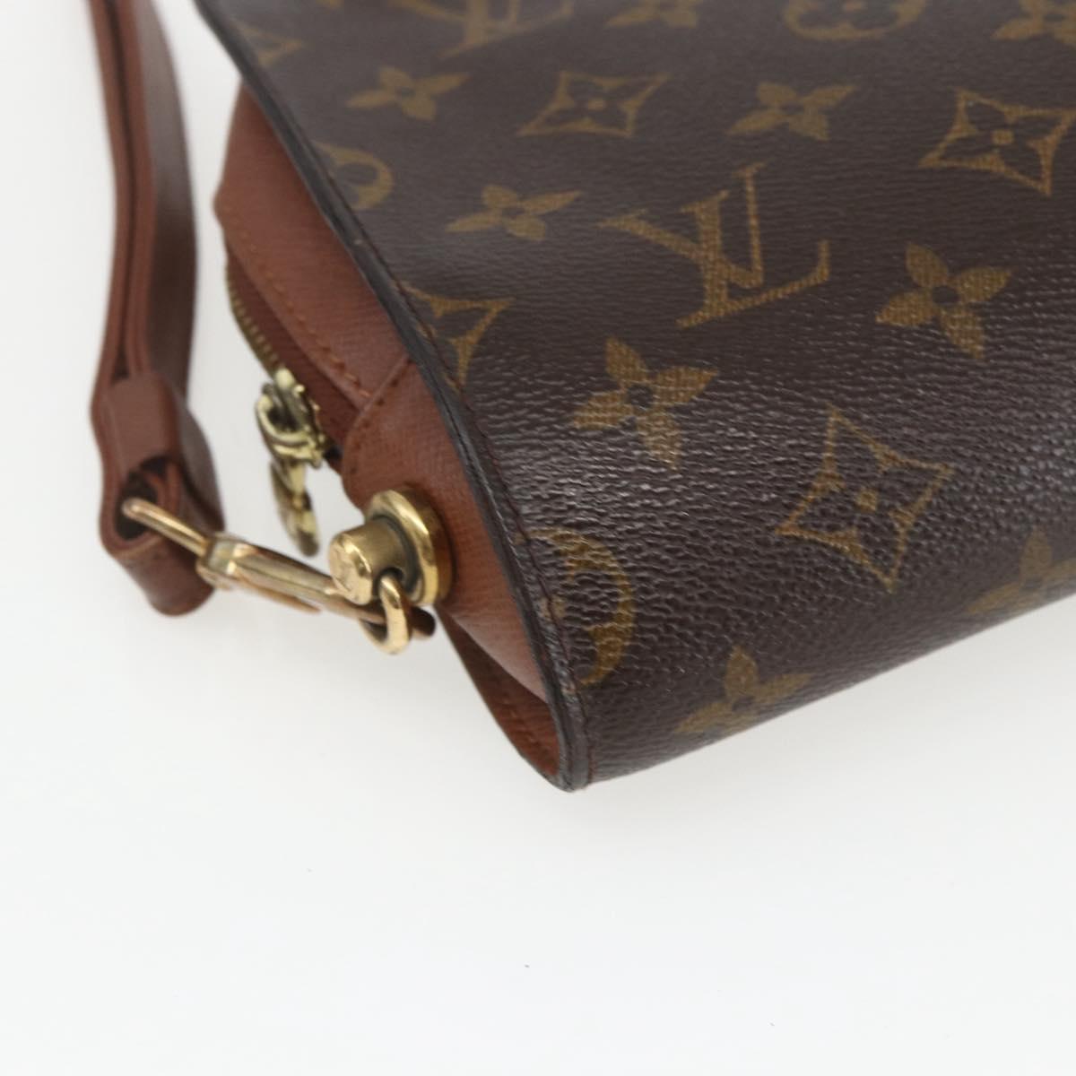 LOUIS VUITTON Monogram Orsay Clutch Bag M51790 LV Auth th6569